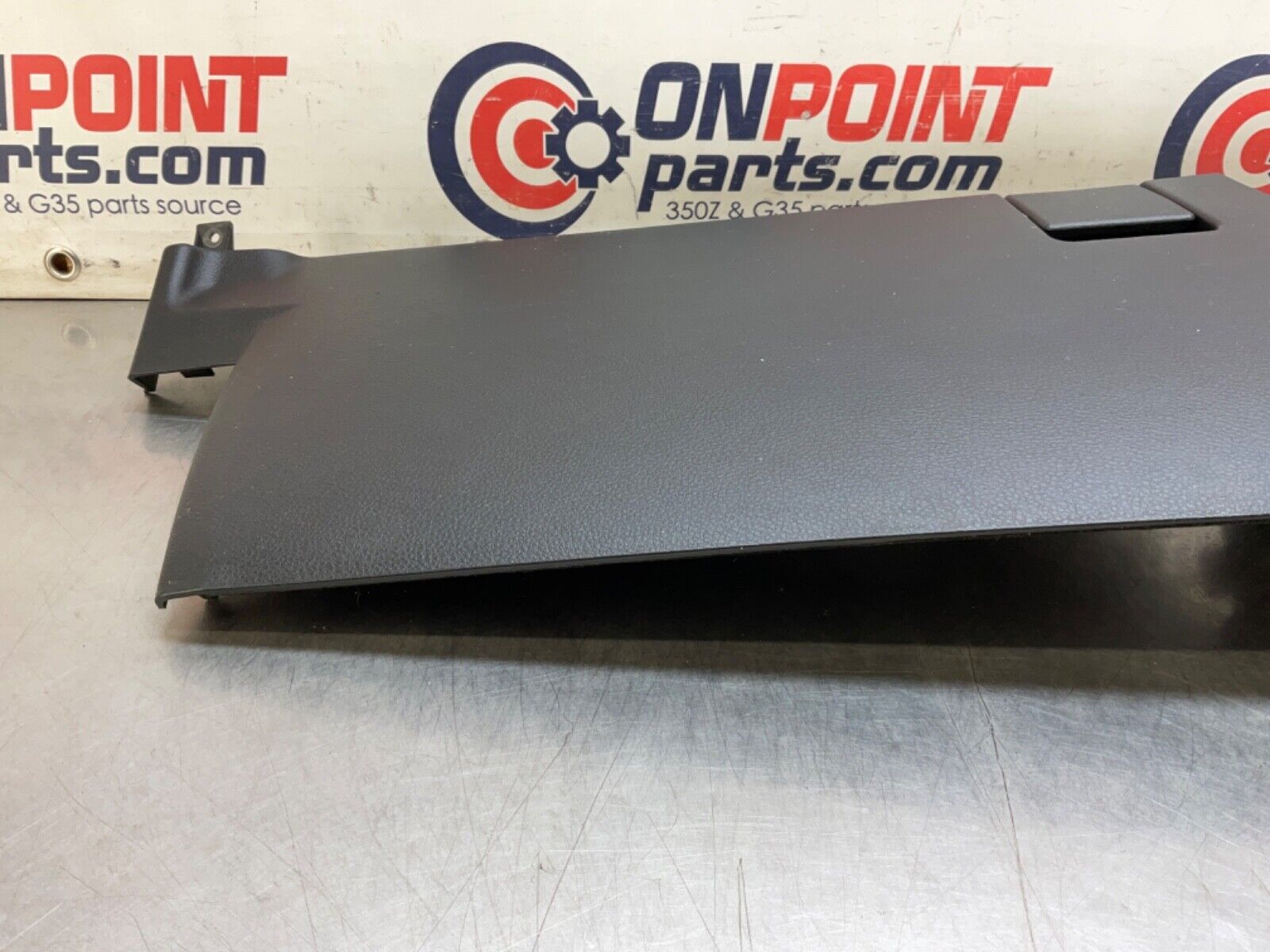 2004Nissan Z33 350Z Passenger Lower Dash Panel with Cup Holder 68108 OEM 14BALF7 - On Point Parts Inc