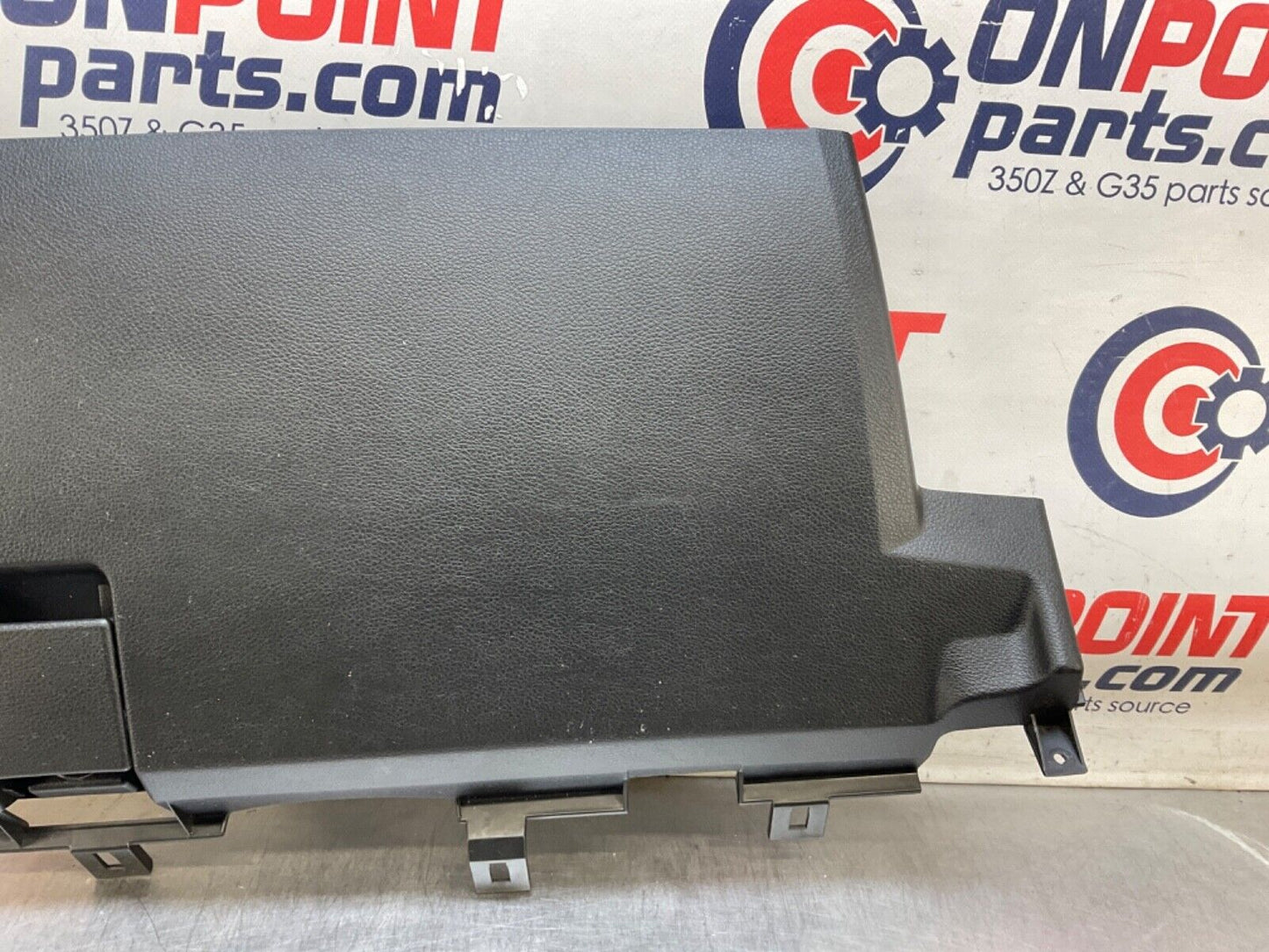 2004Nissan Z33 350Z Passenger Lower Dash Panel with Cup Holder 68108 OEM 14BALF7 - On Point Parts Inc