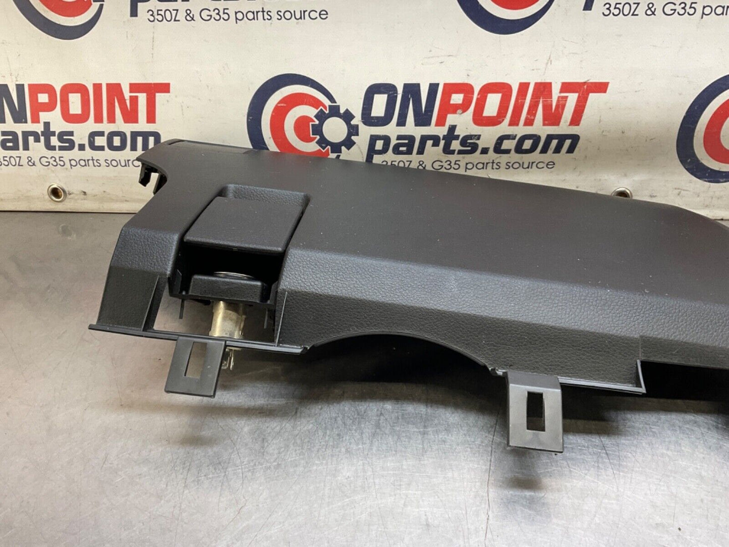 2004Nissan Z33 350Z Passenger Lower Dash Panel with Cup Holder 68108 OEM 14BALF7 - On Point Parts Inc