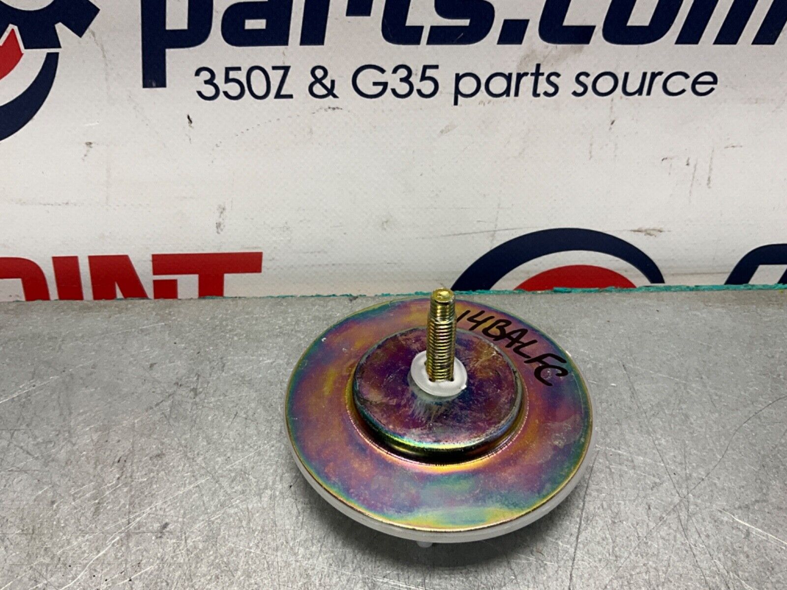 2004 Nissan Z33 350Z Spare Tire Spacer Hold Down Clamp OEM 14BALFC - On Point Parts Inc