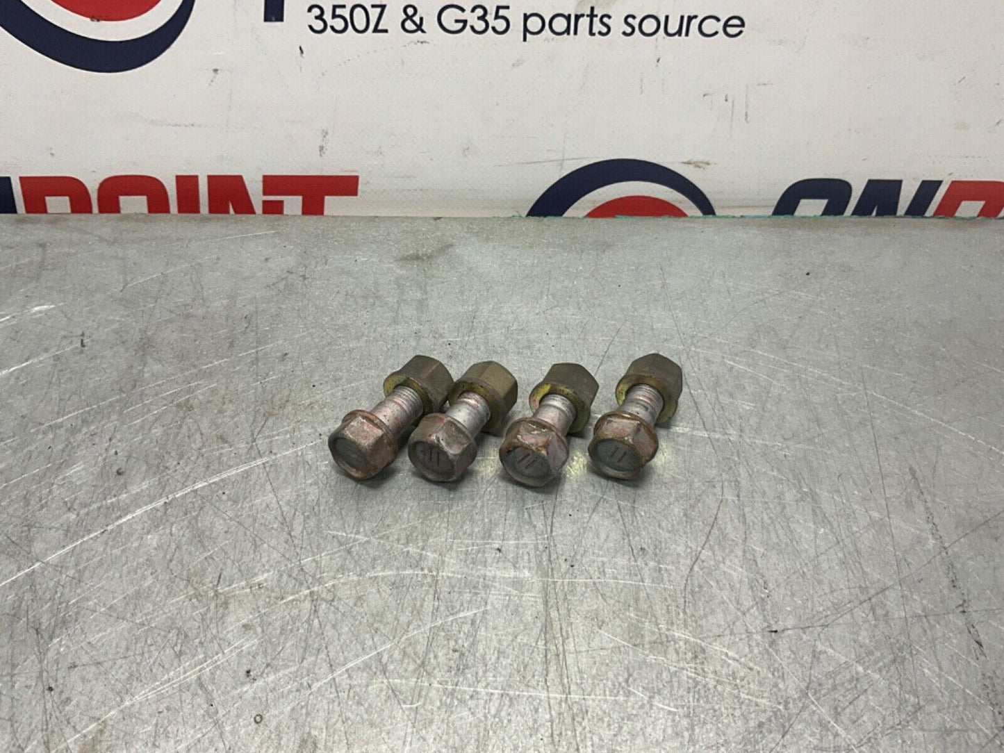 2004 Nissan Z33 350Z Rear Differential to Driveshaft Hardware Bolts OEM 14BALFC - On Point Parts Inc