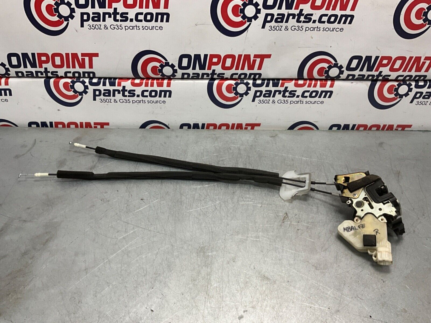 2004 Nissan Z33 350Z Passenger Right Front Door Lock Actuator OEM 14BALFE - On Point Parts Inc
