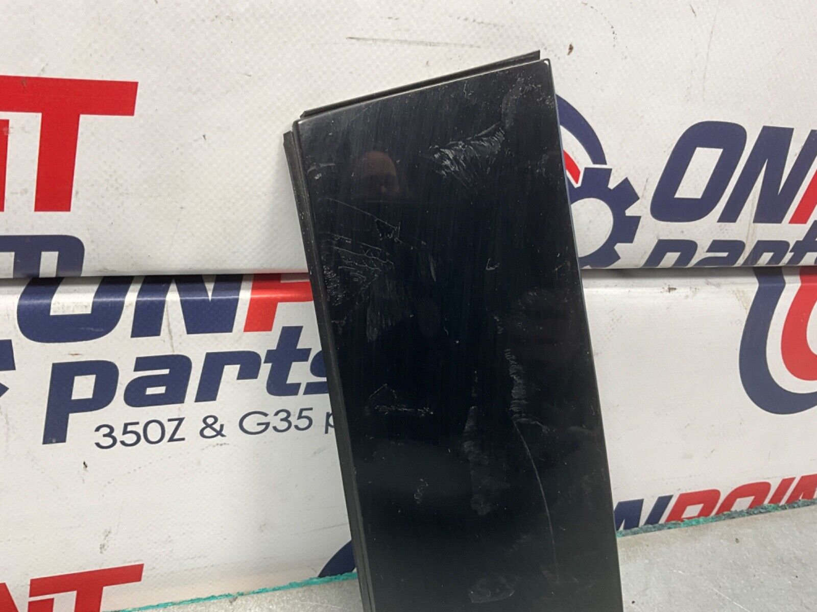 2004 Nissan Z33 350Z Passenger Right Exterior B Pillar Trim 76890 OEM 14BALFE - On Point Parts Inc