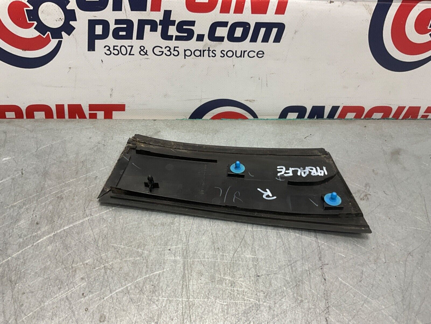 2004 Nissan Z33 350Z Passenger Right Exterior B Pillar Trim 76890 OEM 14BALFE - On Point Parts Inc