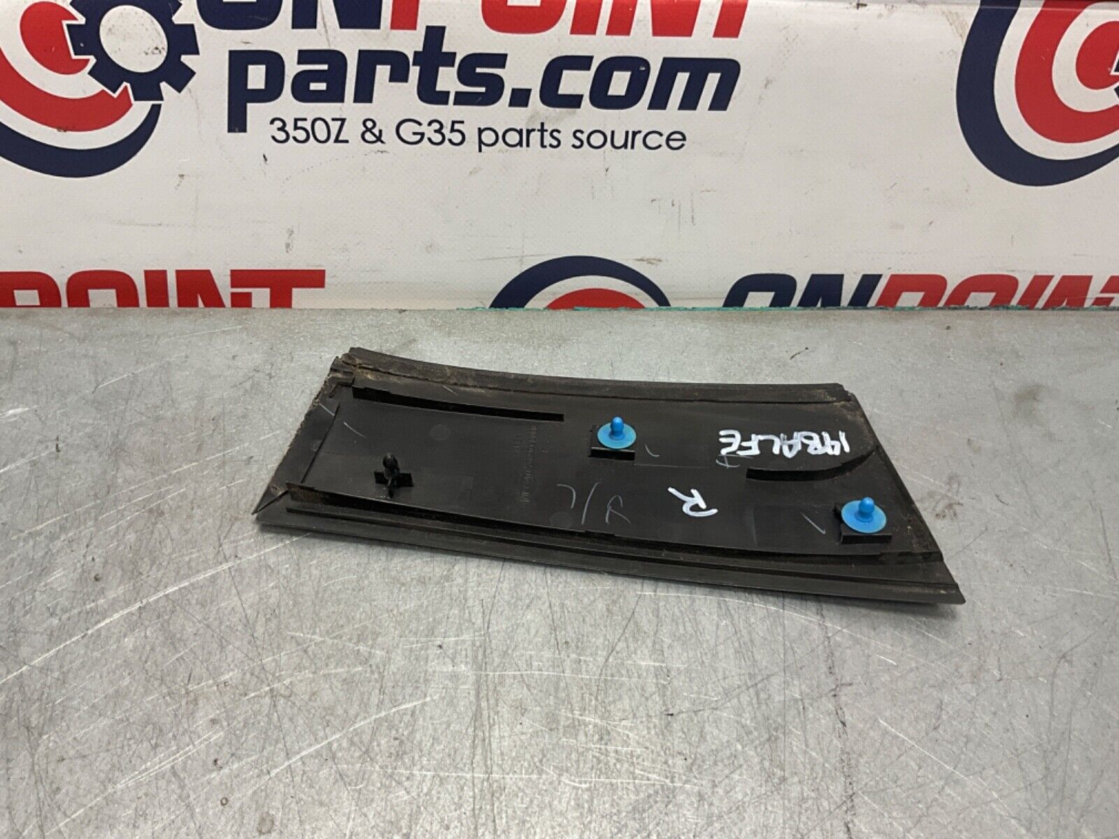 2004 Nissan Z33 350Z Passenger Right Exterior B Pillar Trim 76890 OEM 14BALFE - On Point Parts Inc