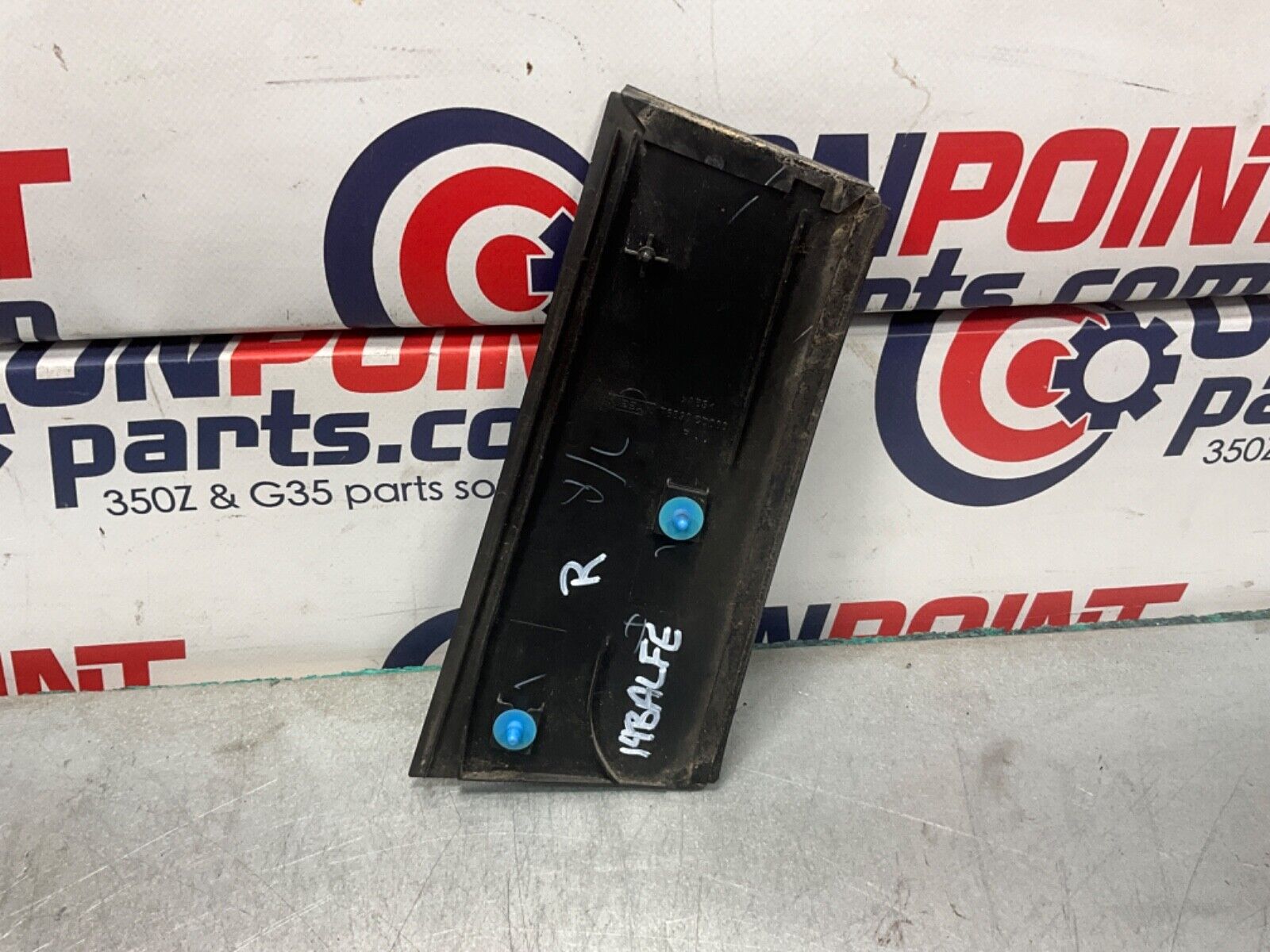 2004 Nissan Z33 350Z Passenger Right Exterior B Pillar Trim 76890 OEM 14BALFE - On Point Parts Inc