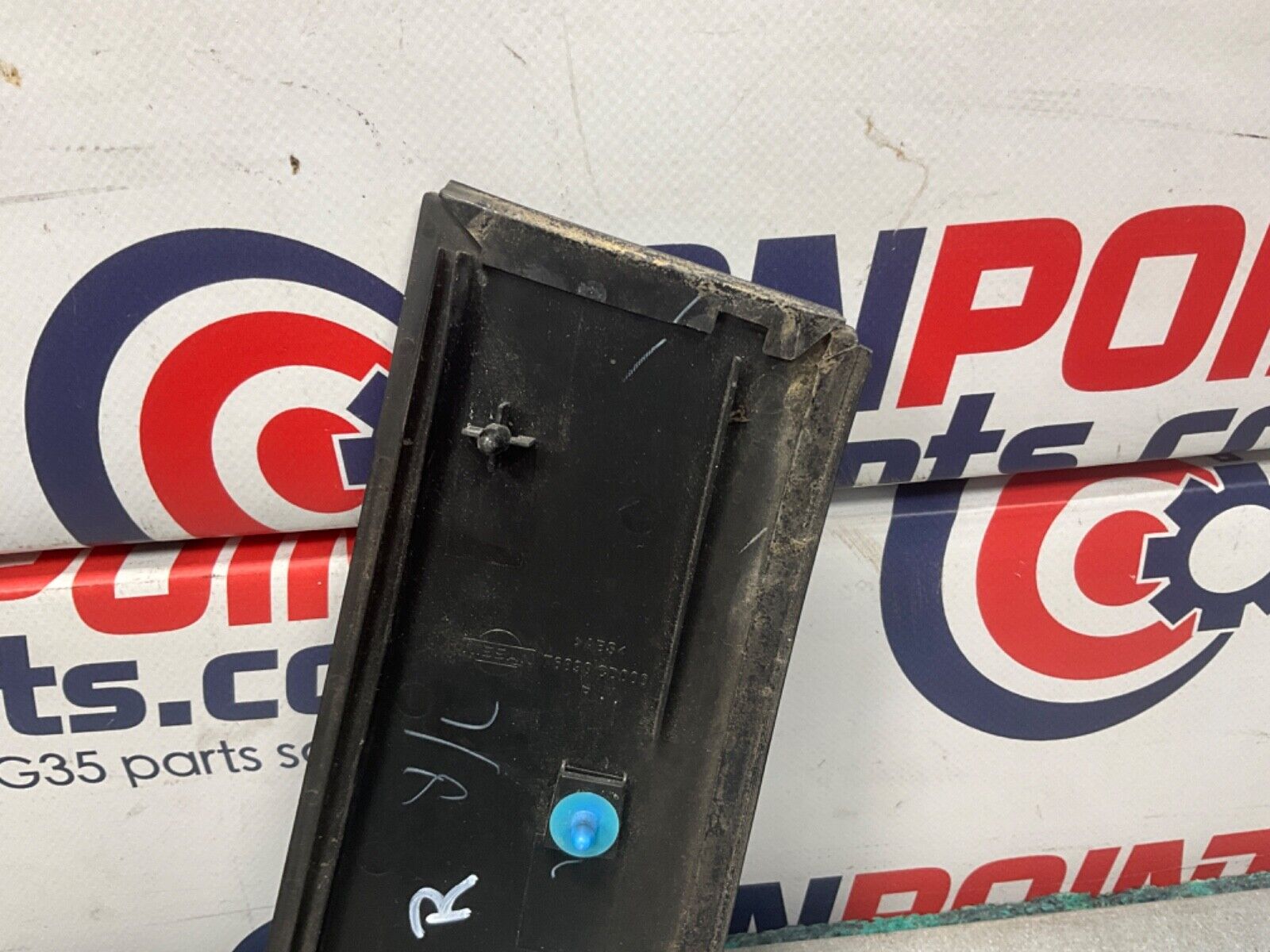 2004 Nissan Z33 350Z Passenger Right Exterior B Pillar Trim 76890 OEM 14BALFE - On Point Parts Inc