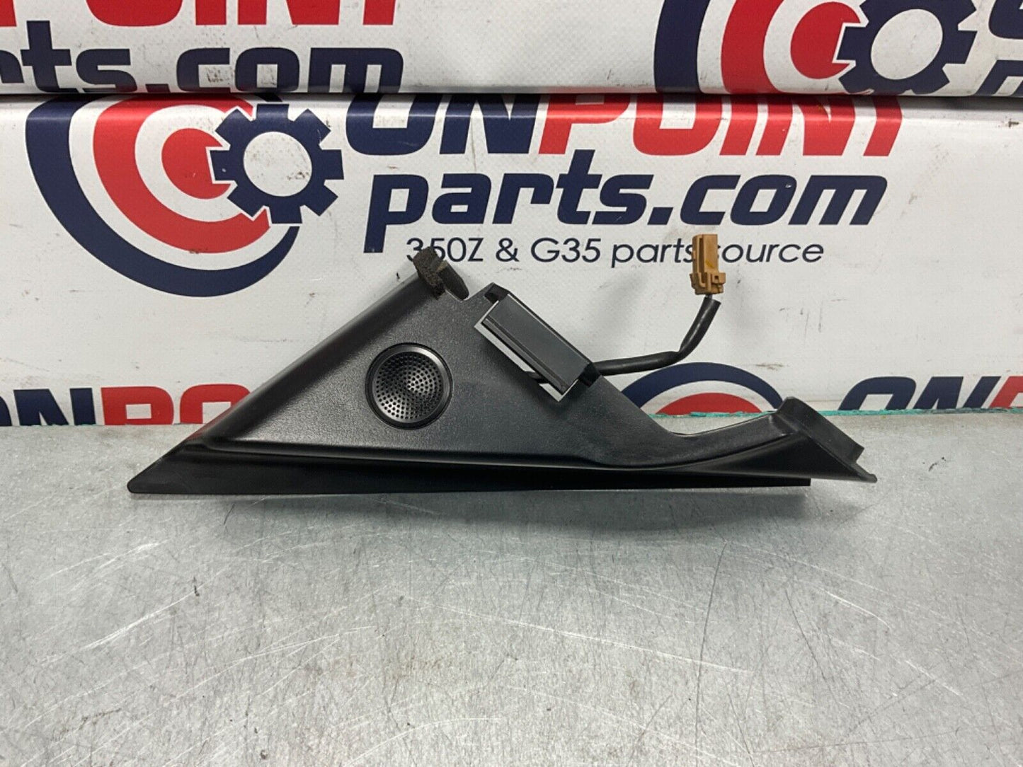 2004 Nissan Z33 350Z Passenger Right Interior Tweeter Speaker Cover OEM 14BALFE - On Point Parts Inc