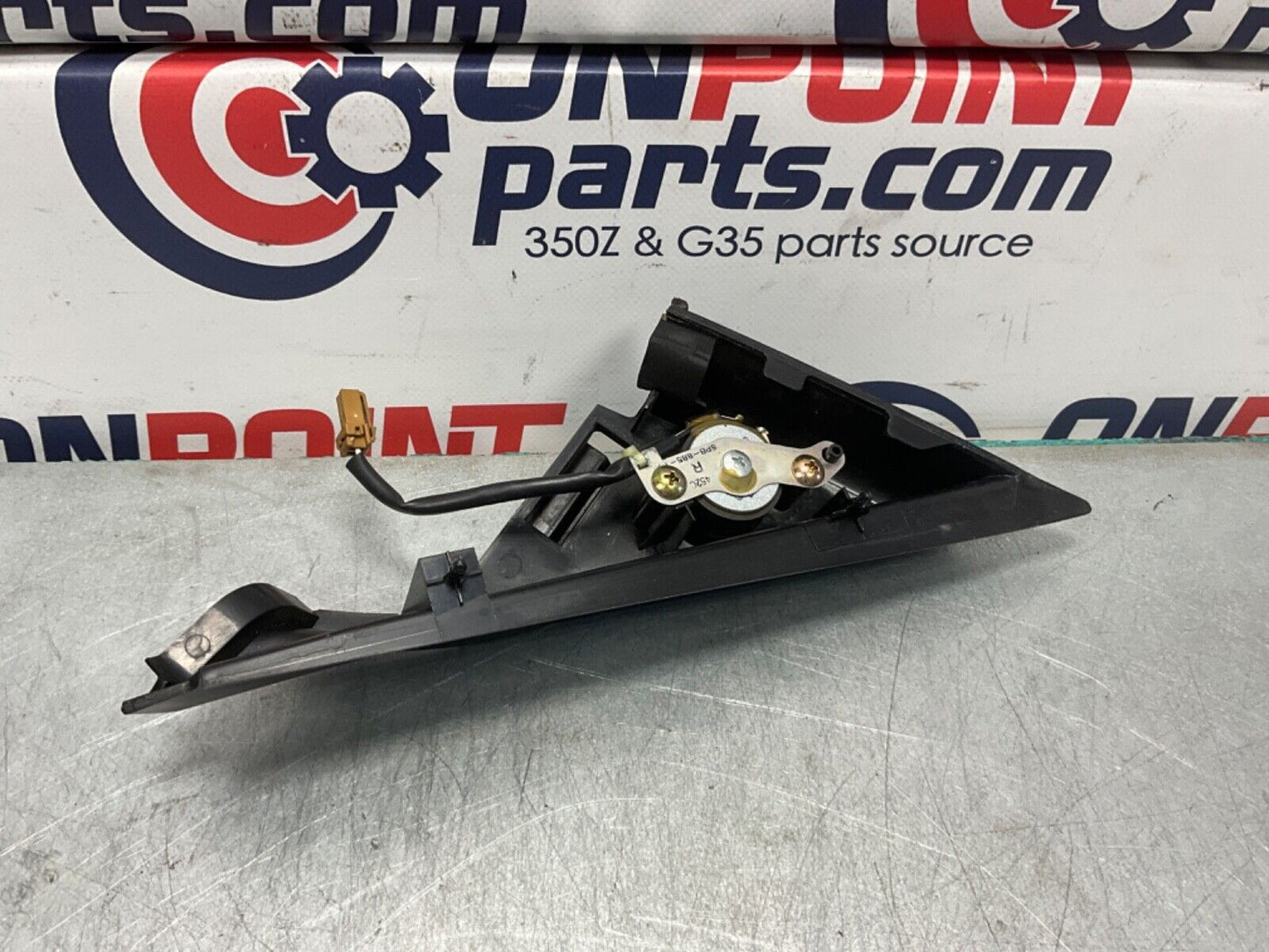 2004 Nissan Z33 350Z Passenger Right Interior Tweeter Speaker Cover OEM 14BALFE - On Point Parts Inc