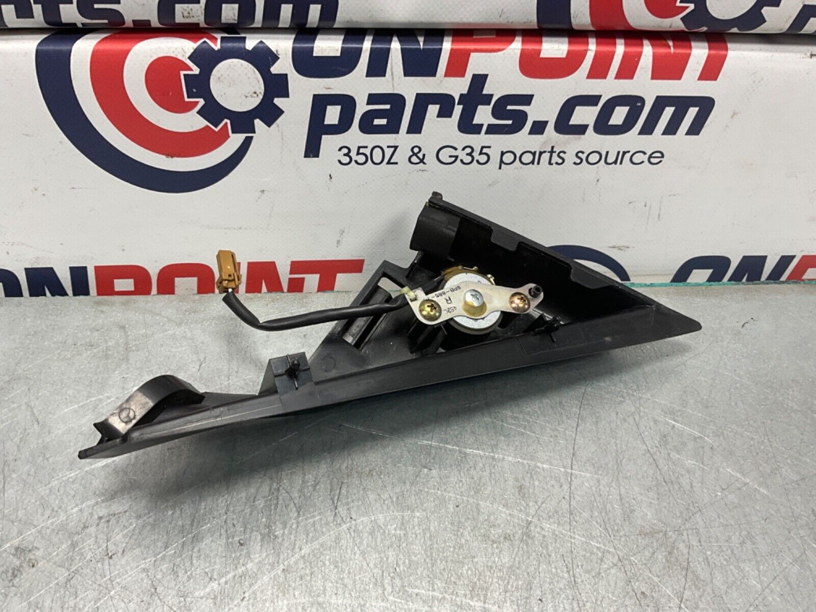 2004 Nissan Z33 350Z Passenger Right Interior Tweeter Speaker Cover OEM 14BALFE - On Point Parts Inc