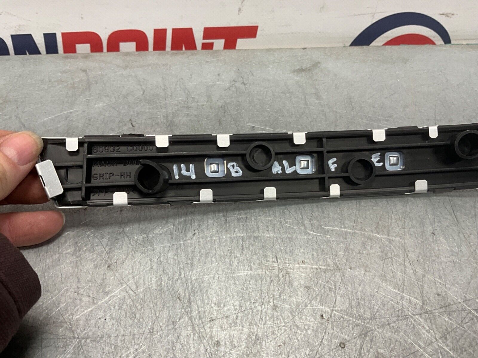 2004 Nissan 350Z Passenger Right Interior Door Handle Trim Cap 80932 OEM 14BALFE - On Point Parts Inc