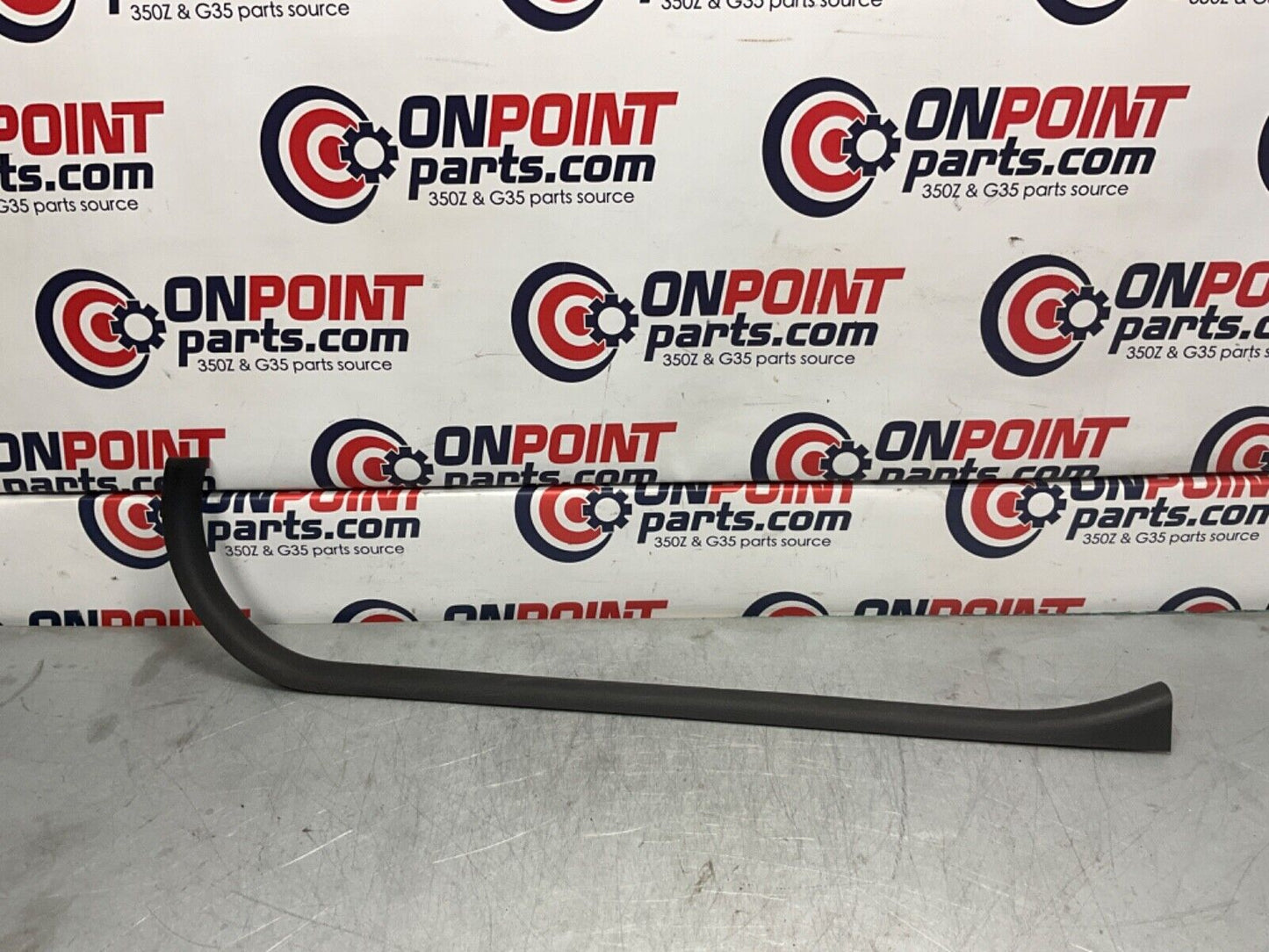 2004 Nissan Z33 350Z Passenger Right Door Threshold Sill Trim 769B4 OEM 14BALF7 - On Point Parts Inc