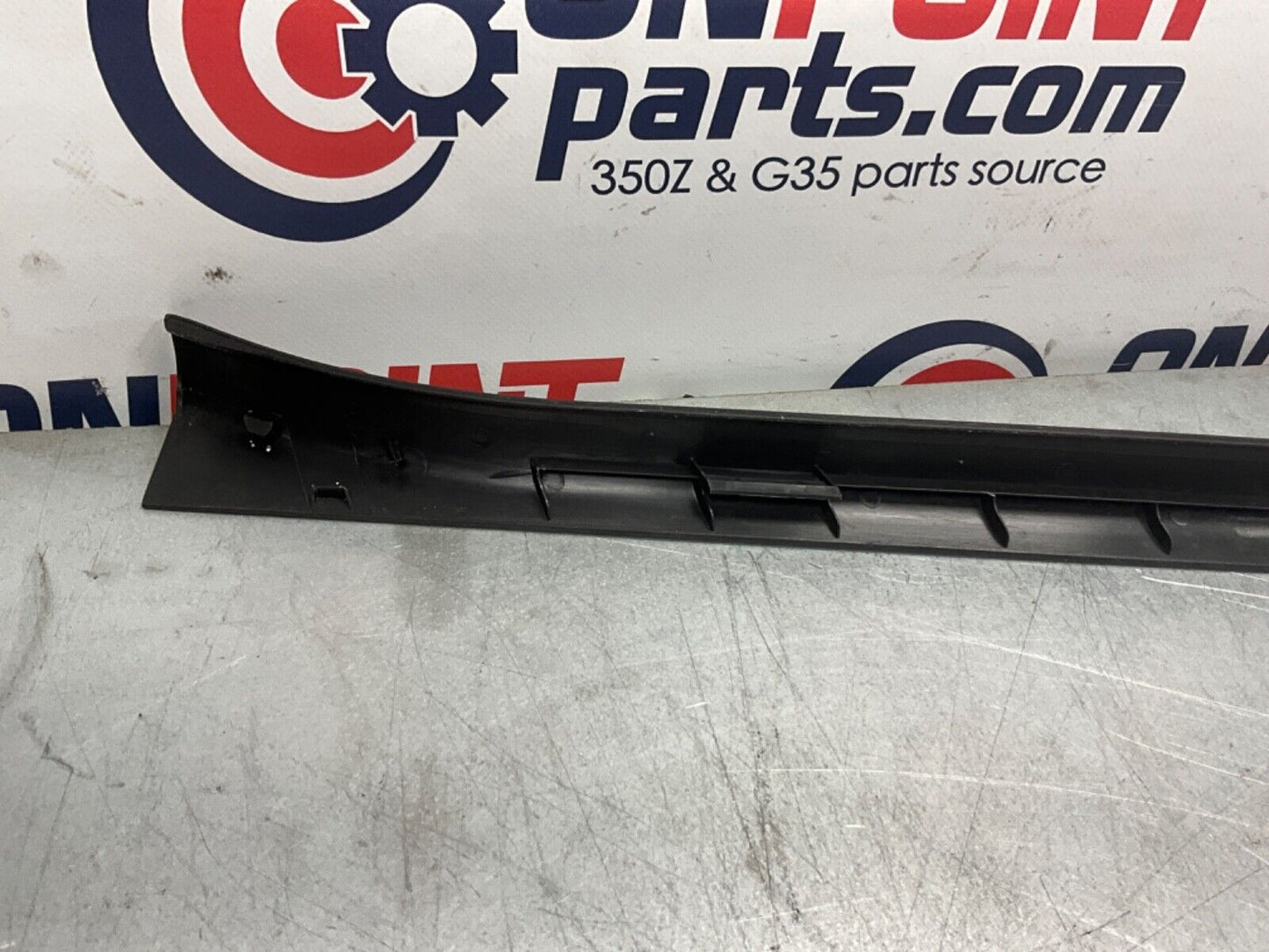 2004 Nissan Z33 350Z Passenger Right Door Threshold Sill Trim 769B4 OEM 14BALF7 - On Point Parts Inc