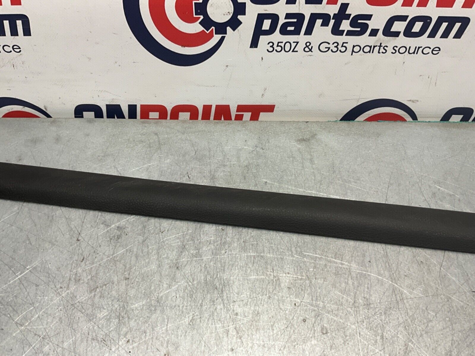 2004 Nissan Z33 350Z Passenger Right Door Threshold Sill Trim 769B4 OEM 14BALF7 - On Point Parts Inc