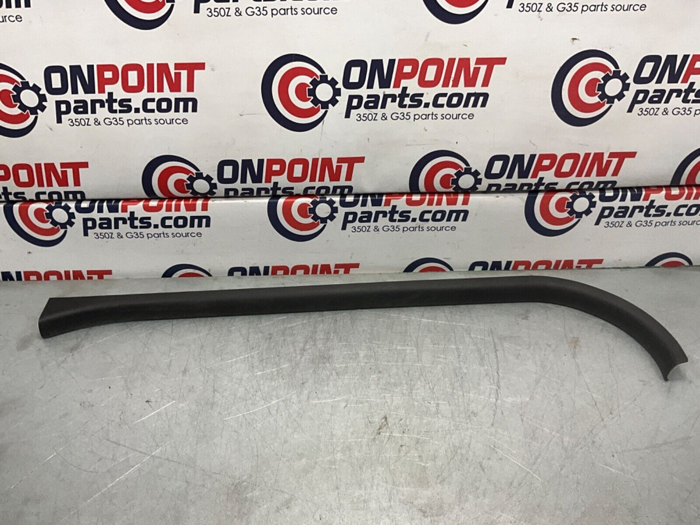 2004 Nissan Z33 350Z Passenger Right Door Threshold Sill Trim 769B4 OEM 14BALF7 - On Point Parts Inc