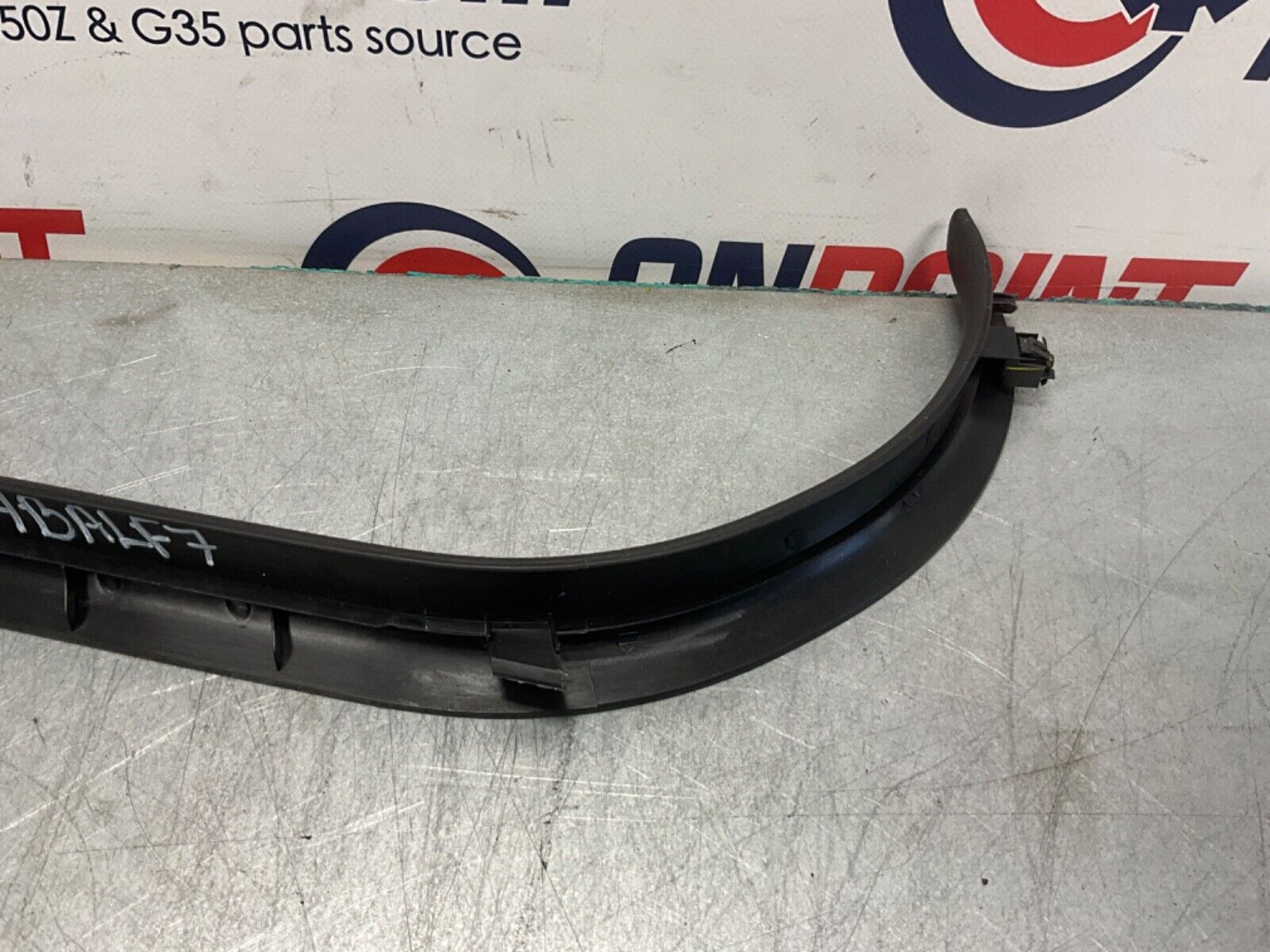 2004 Nissan Z33 350Z Passenger Right Door Threshold Sill Trim 769B4 OEM 14BALF7 - On Point Parts Inc