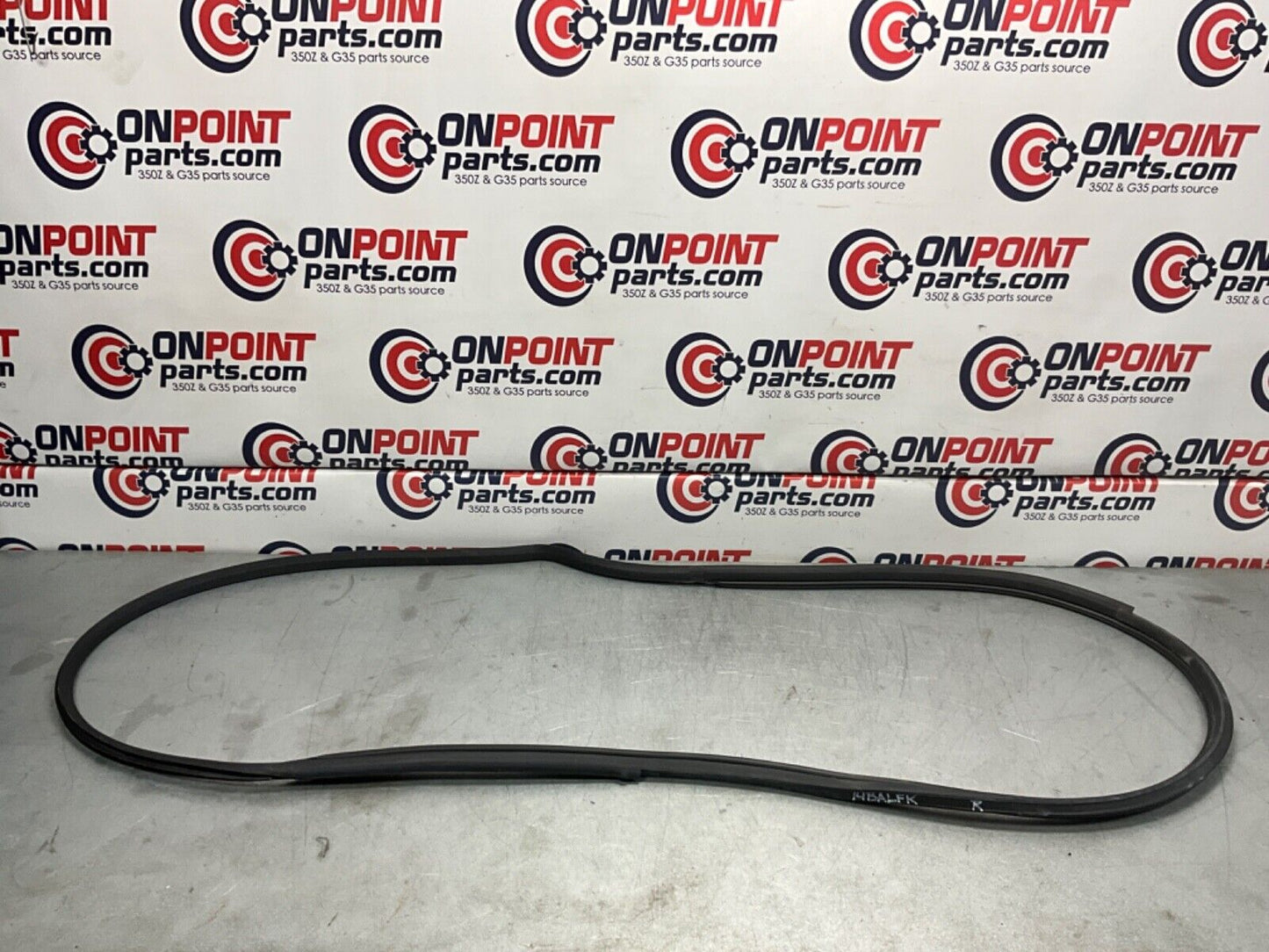 2004 Nissan Z33 350Z Passenger Right Inner Door Body Seal OEM 14BALFK - On Point Parts Inc