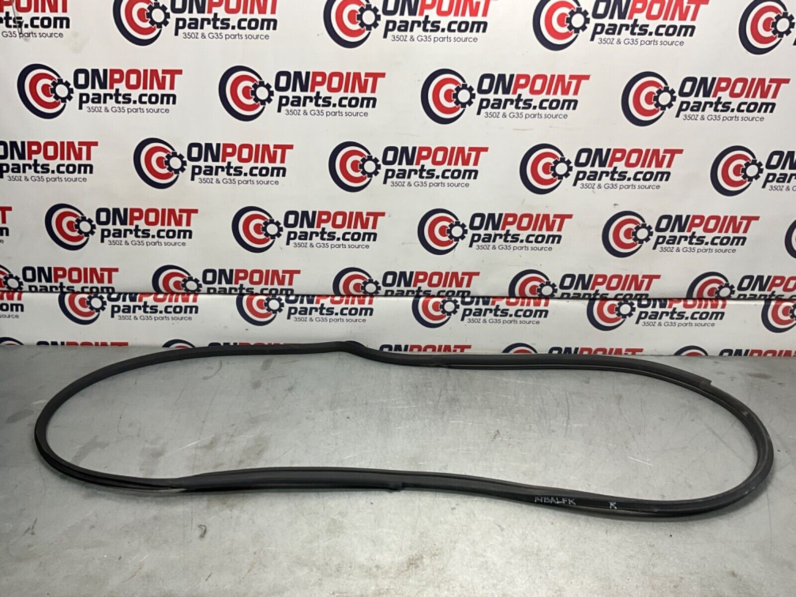 2004 Nissan Z33 350Z Passenger Right Inner Door Body Seal OEM 14BALFK - On Point Parts Inc