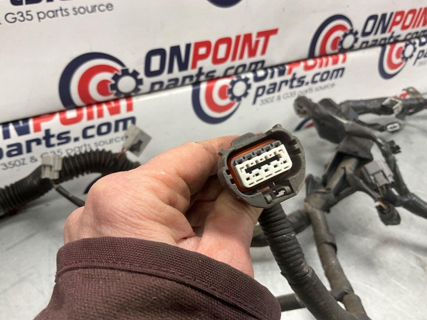 2004 Nissan Z33 350Z VQ35DE Engine Wiring Harness Automatic 24011 OEM 14BALFI - On Point Parts Inc