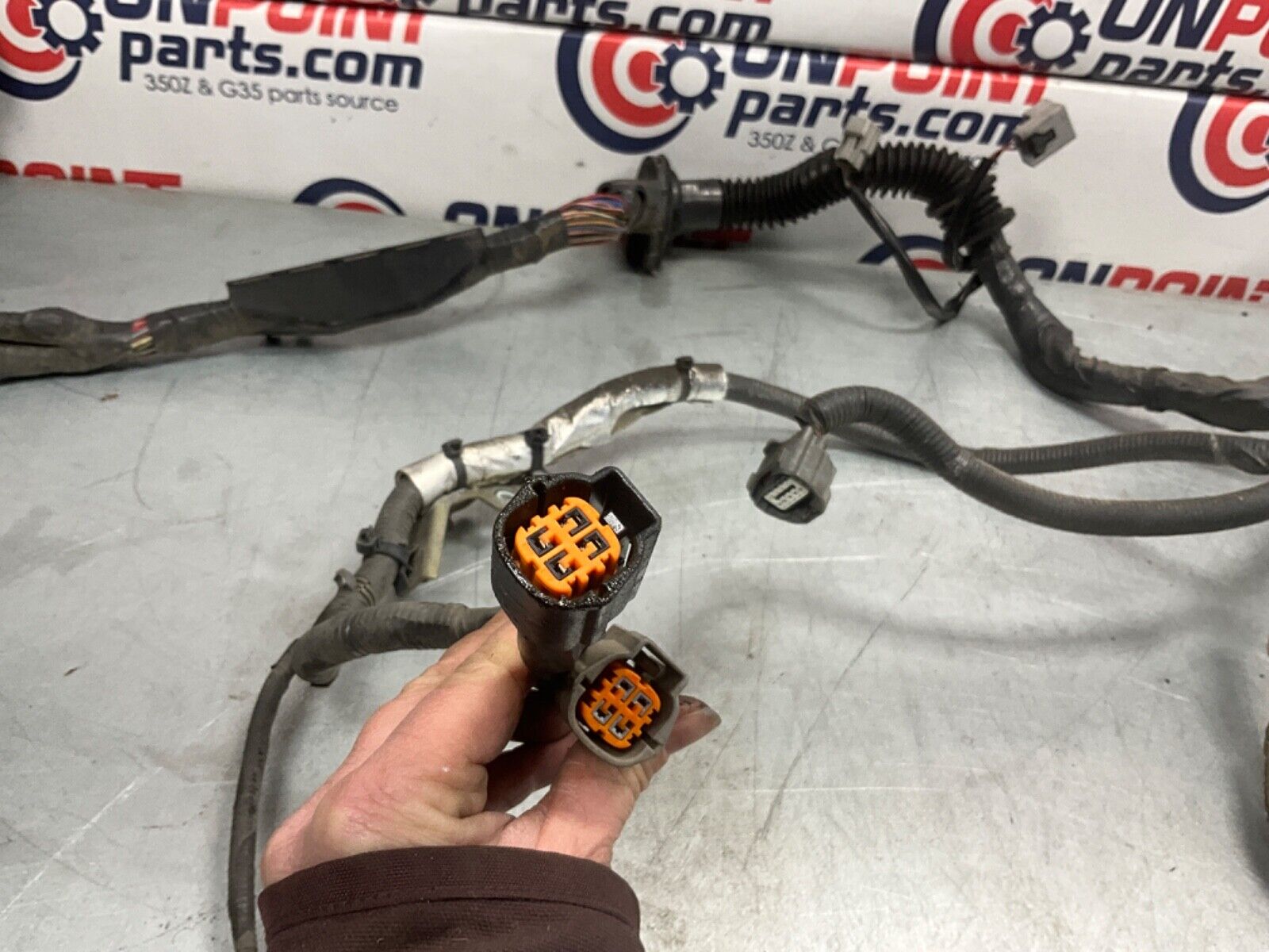 2004 Nissan Z33 350Z VQ35DE Engine Wiring Harness Automatic 24011 OEM 14BALFI - On Point Parts Inc