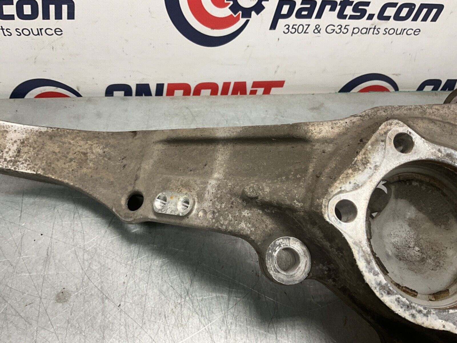 2004 Nissan Z33 350Z Driver Left Steering Knuckle Spindle OEM 14BALFG - On Point Parts Inc