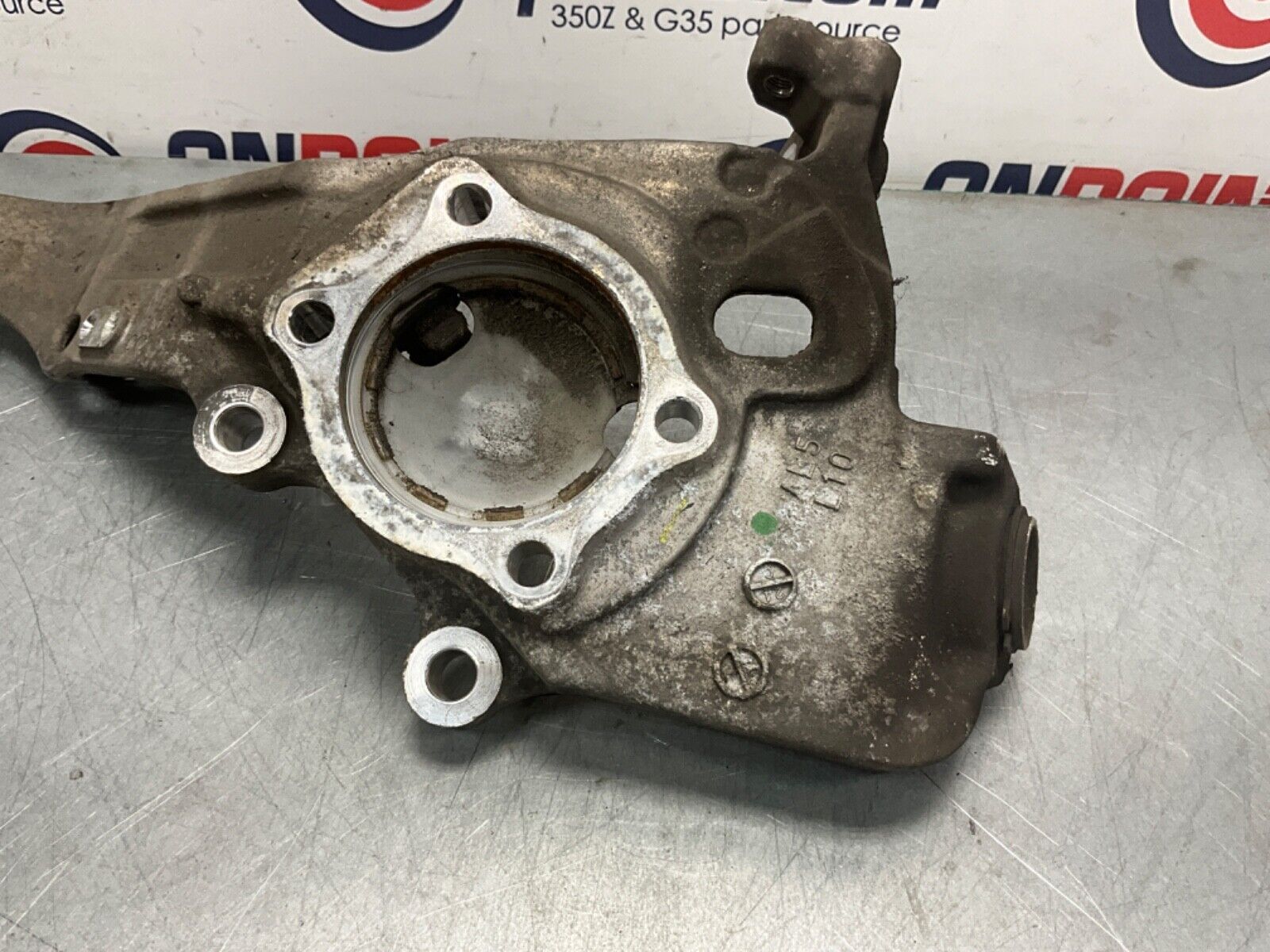 2004 Nissan Z33 350Z Driver Left Steering Knuckle Spindle OEM 14BALFG - On Point Parts Inc