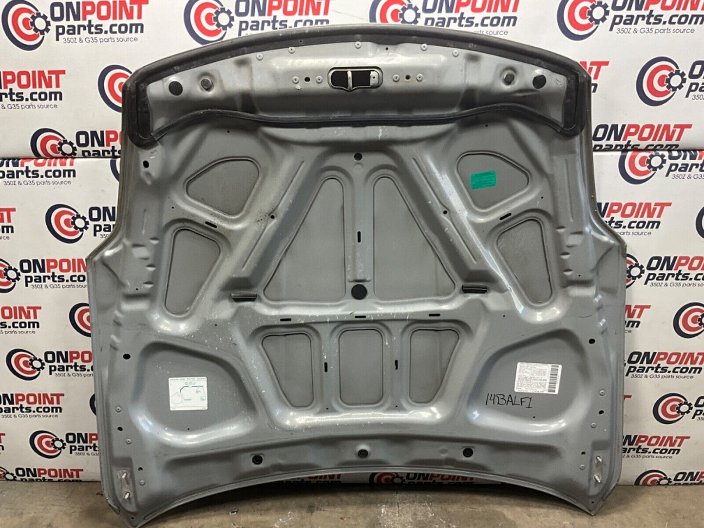 2004 Nissan Z33 350Z Front Hood Panel Bonnet OEM 14BALF1 - On Point Parts Inc