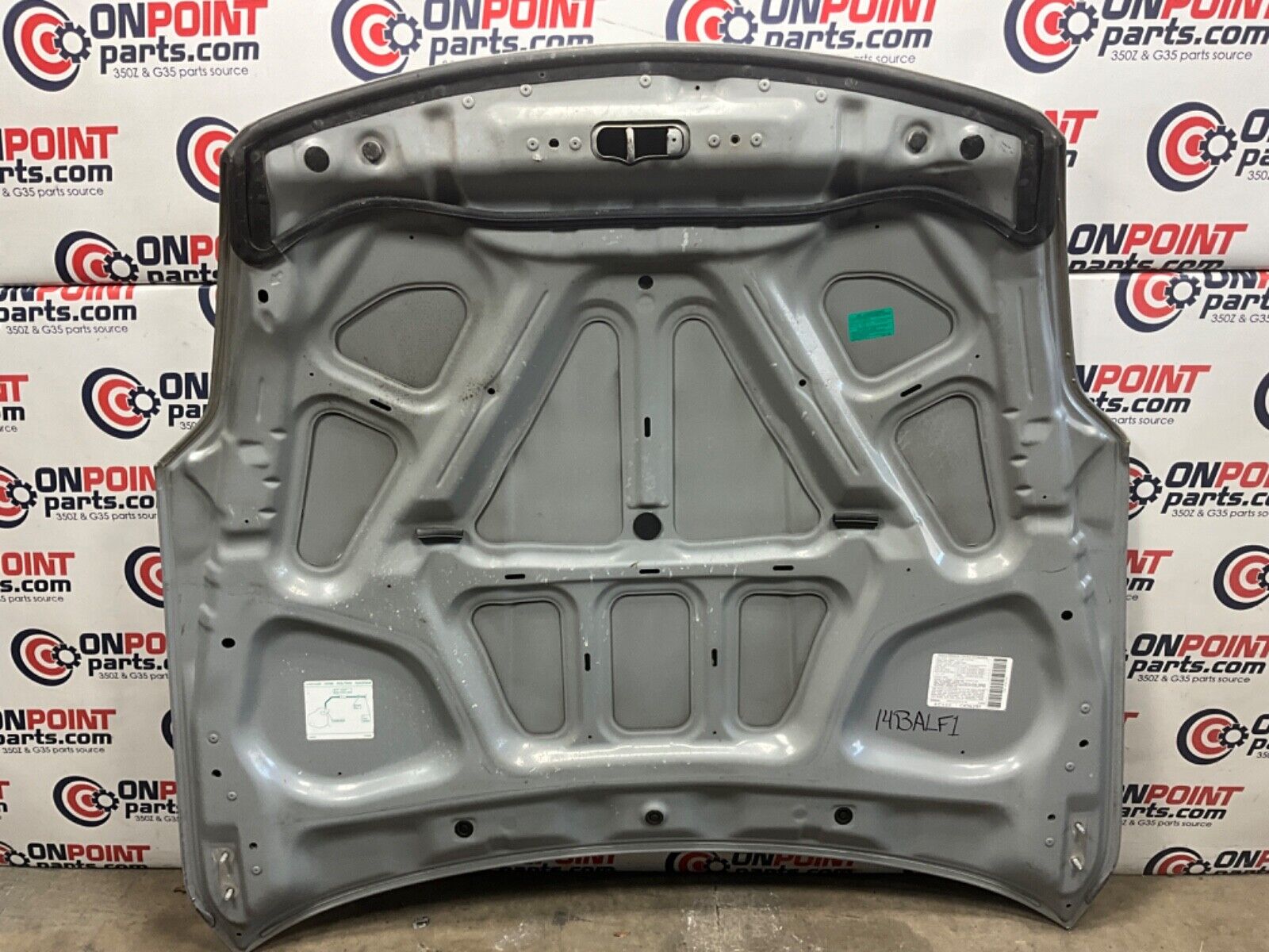 2004 Nissan Z33 350Z Front Hood Panel Bonnet OEM 14BALF1 - On Point Parts Inc