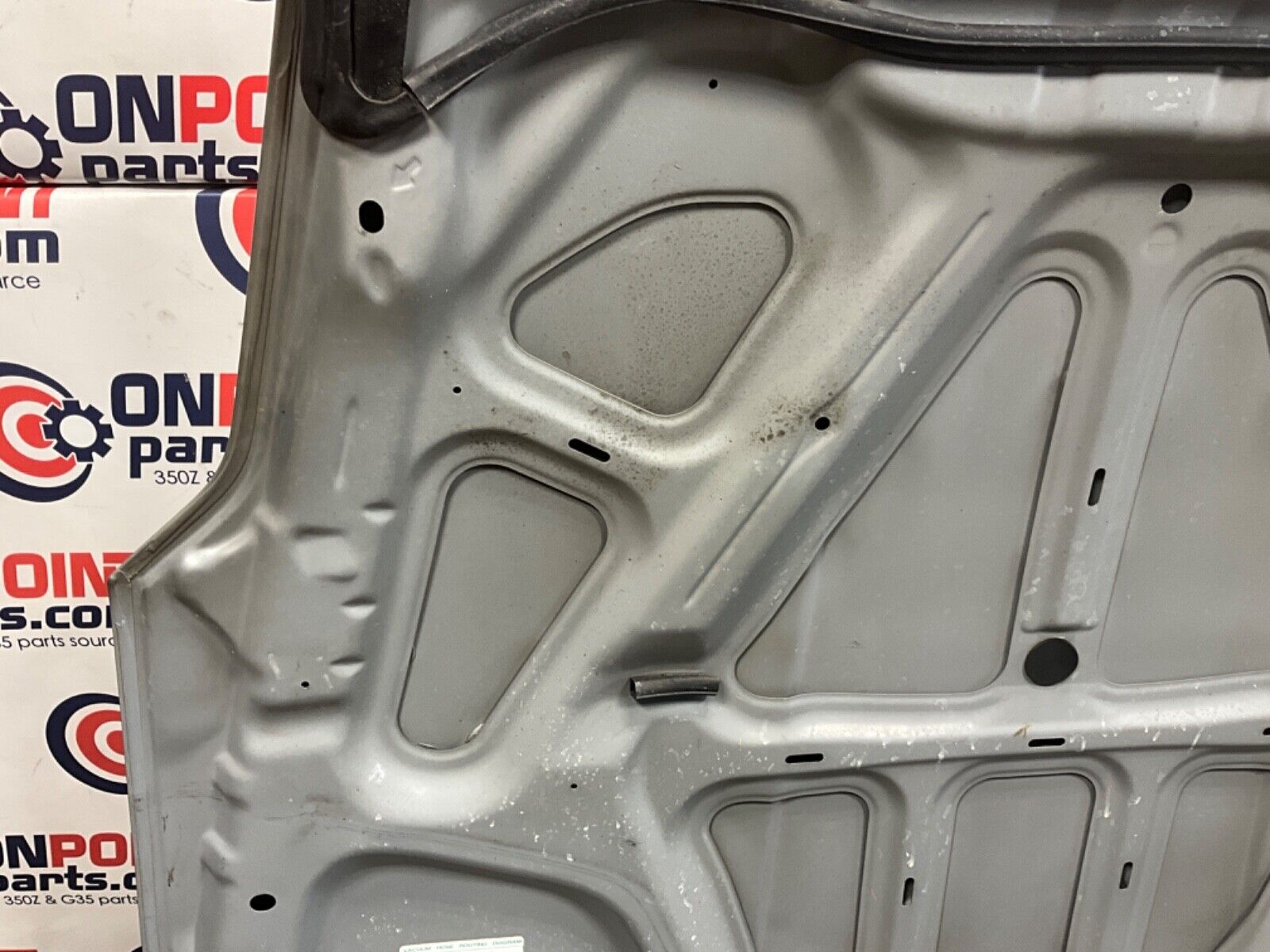 2004 Nissan Z33 350Z Front Hood Panel Bonnet OEM 14BALF1 - On Point Parts Inc