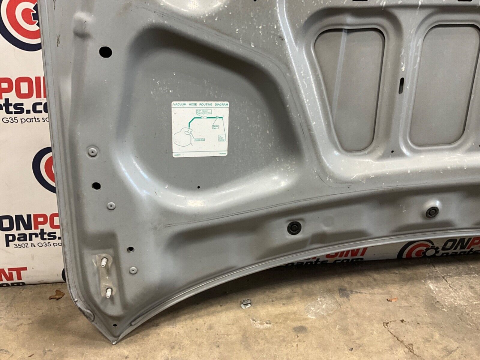 2004 Nissan Z33 350Z Front Hood Panel Bonnet OEM 14BALF1 - On Point Parts Inc