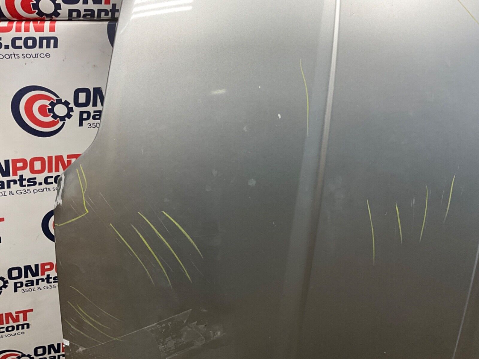 2004 Nissan Z33 350Z Front Hood Panel Bonnet OEM 14BALF1 - On Point Parts Inc