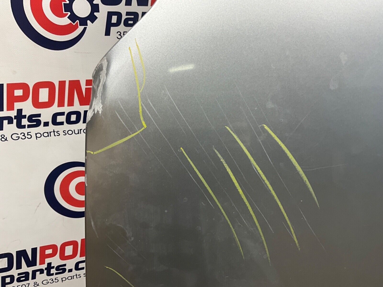 2004 Nissan Z33 350Z Front Hood Panel Bonnet OEM 14BALF1 - On Point Parts Inc