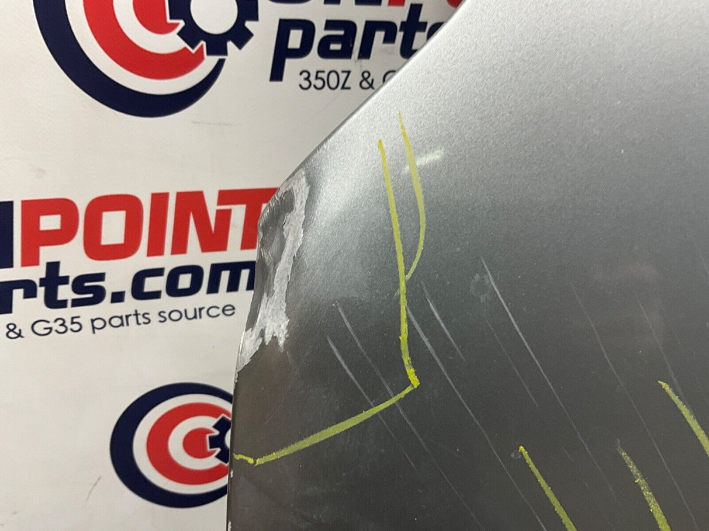 2004 Nissan Z33 350Z Front Hood Panel Bonnet OEM 14BALF1 - On Point Parts Inc