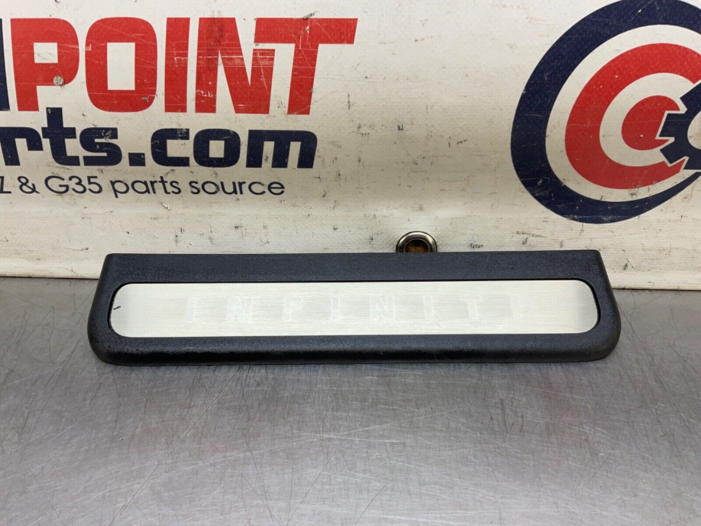 09 Infiniti V36 G37 Driver Rear Door Threshold Kick Plate Trim 769B2 OEM 12BAWFA - On Point Parts Inc