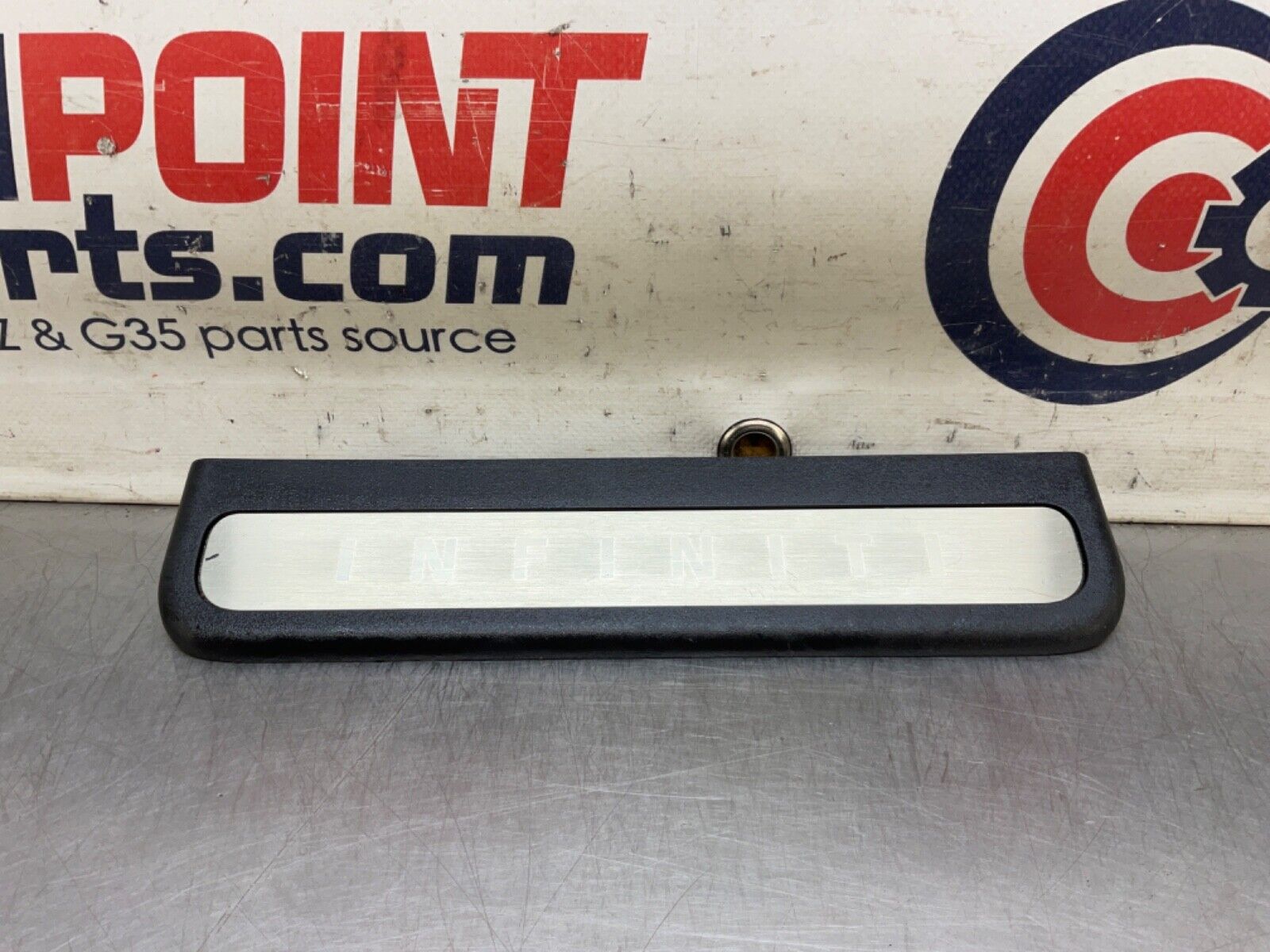 09 Infiniti V36 G37 Driver Rear Door Threshold Kick Plate Trim 769B2 OEM 12BAWFA - On Point Parts Inc