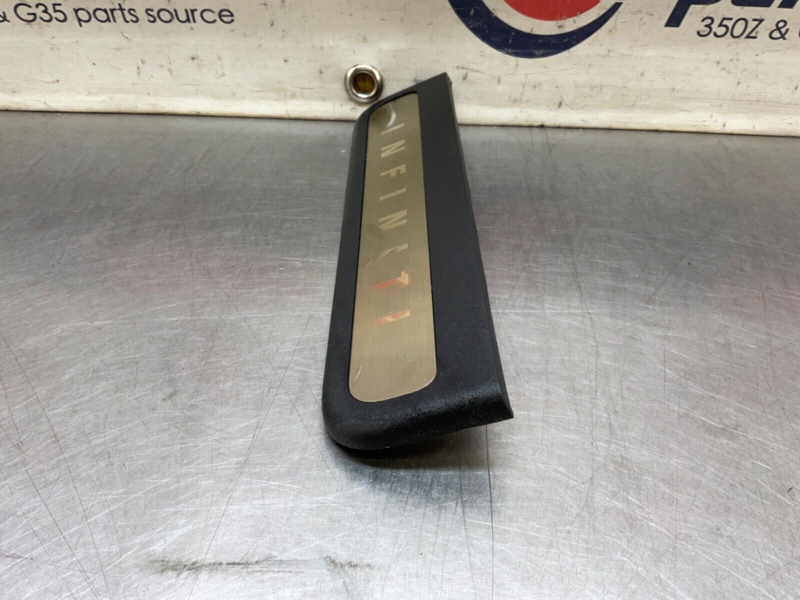 09 Infiniti V36 G37 Driver Rear Door Threshold Kick Plate Trim 769B2 OEM 12BAWFA - On Point Parts Inc
