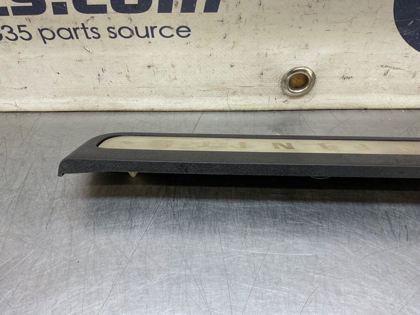 09 Infiniti V36 G37 Driver Rear Door Threshold Kick Plate Trim 769B2 OEM 12BAWFA - On Point Parts Inc