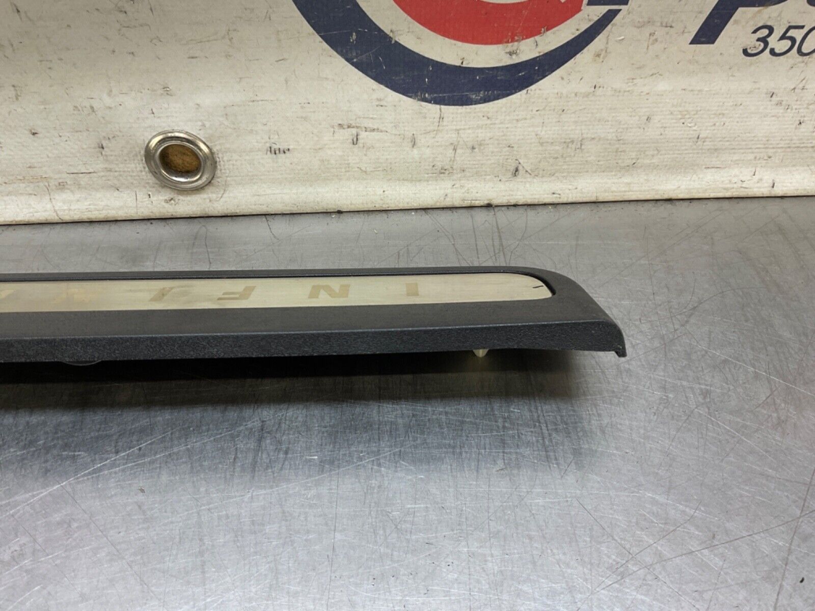 09 Infiniti V36 G37 Driver Rear Door Threshold Kick Plate Trim 769B2 OEM 12BAWFA - On Point Parts Inc