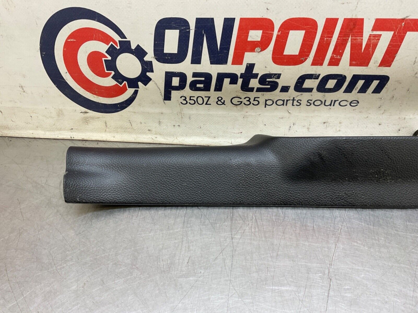 2009Infiniti V36 G37 Driver Left Rear Door Threshold Sill Trim 769B7 OEM 12BAWFA - On Point Parts Inc