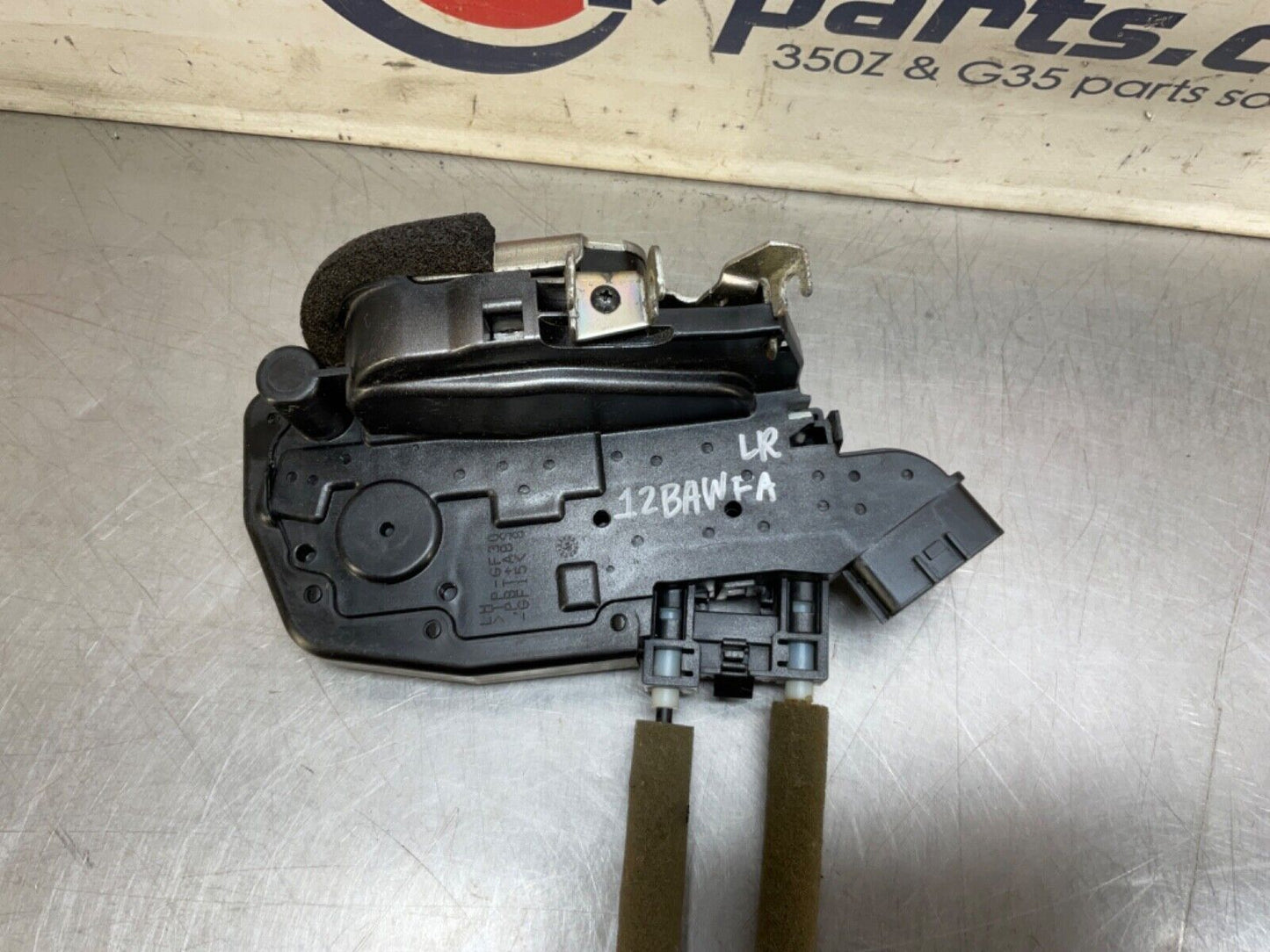2009 Infiniti V36 G37 Driver Left Rear Door Lock Actuator  OEM 12BAWFA - On Point Parts Inc