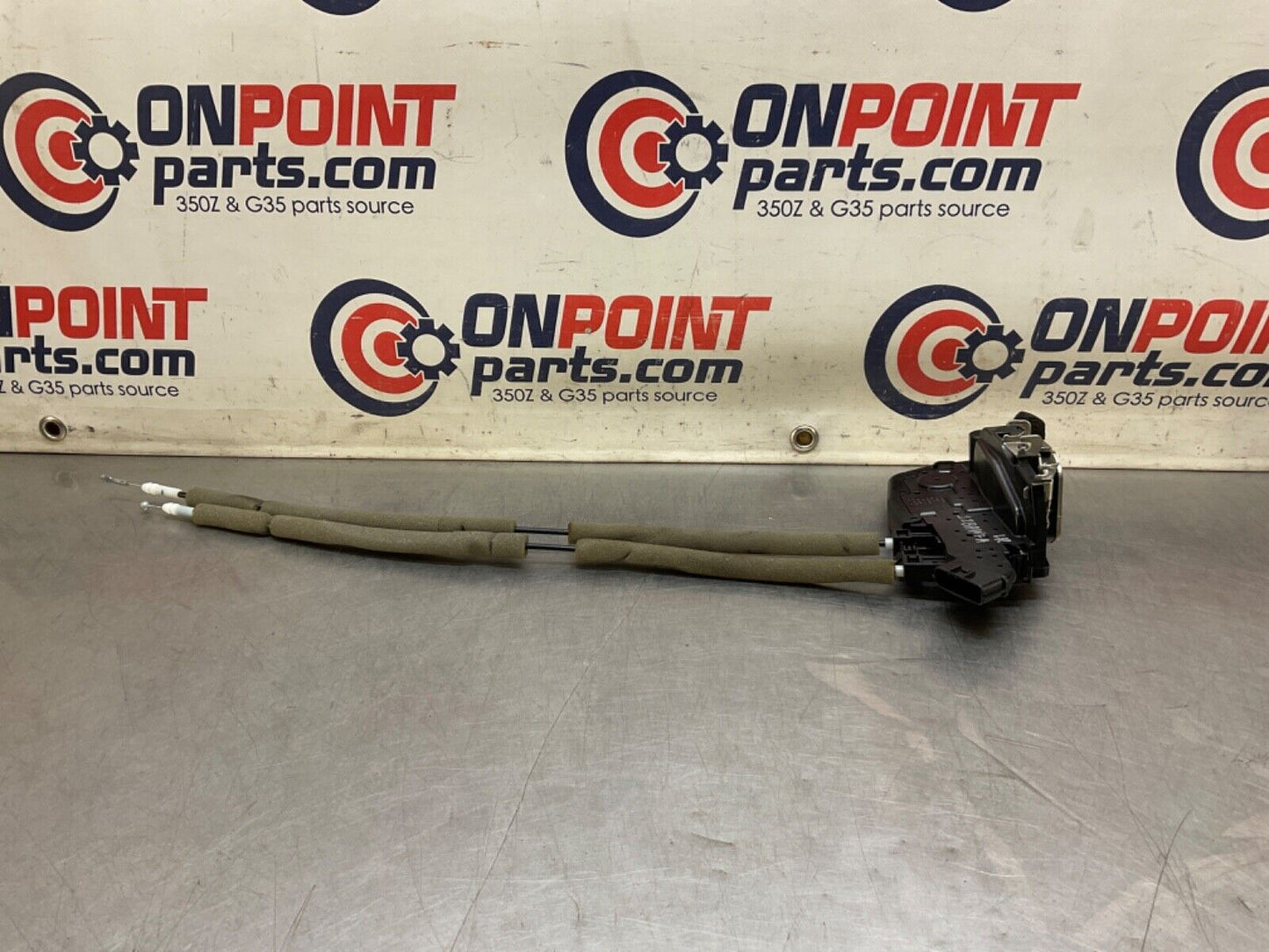 2009 Infiniti V36 G37 Driver Left Rear Door Lock Actuator  OEM 12BAWFA - On Point Parts Inc
