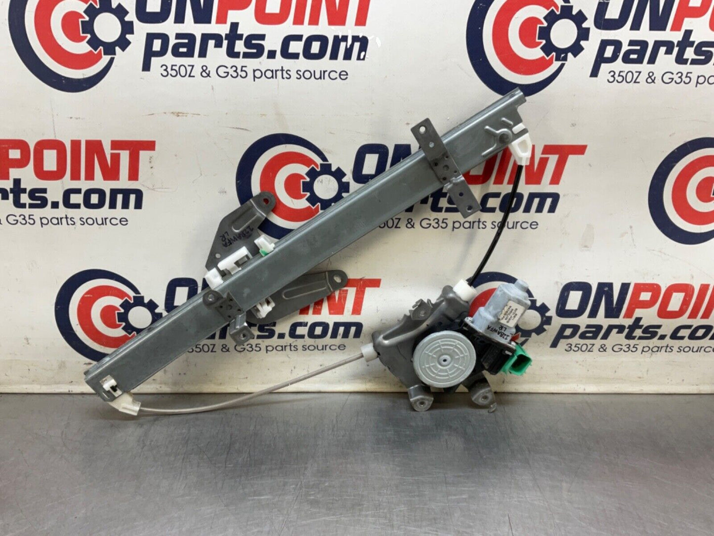 2009 Infiniti V36 G37 Driver Left Rear Window Regulator Motor 80731 OEM 12BAWFA - On Point Parts Inc