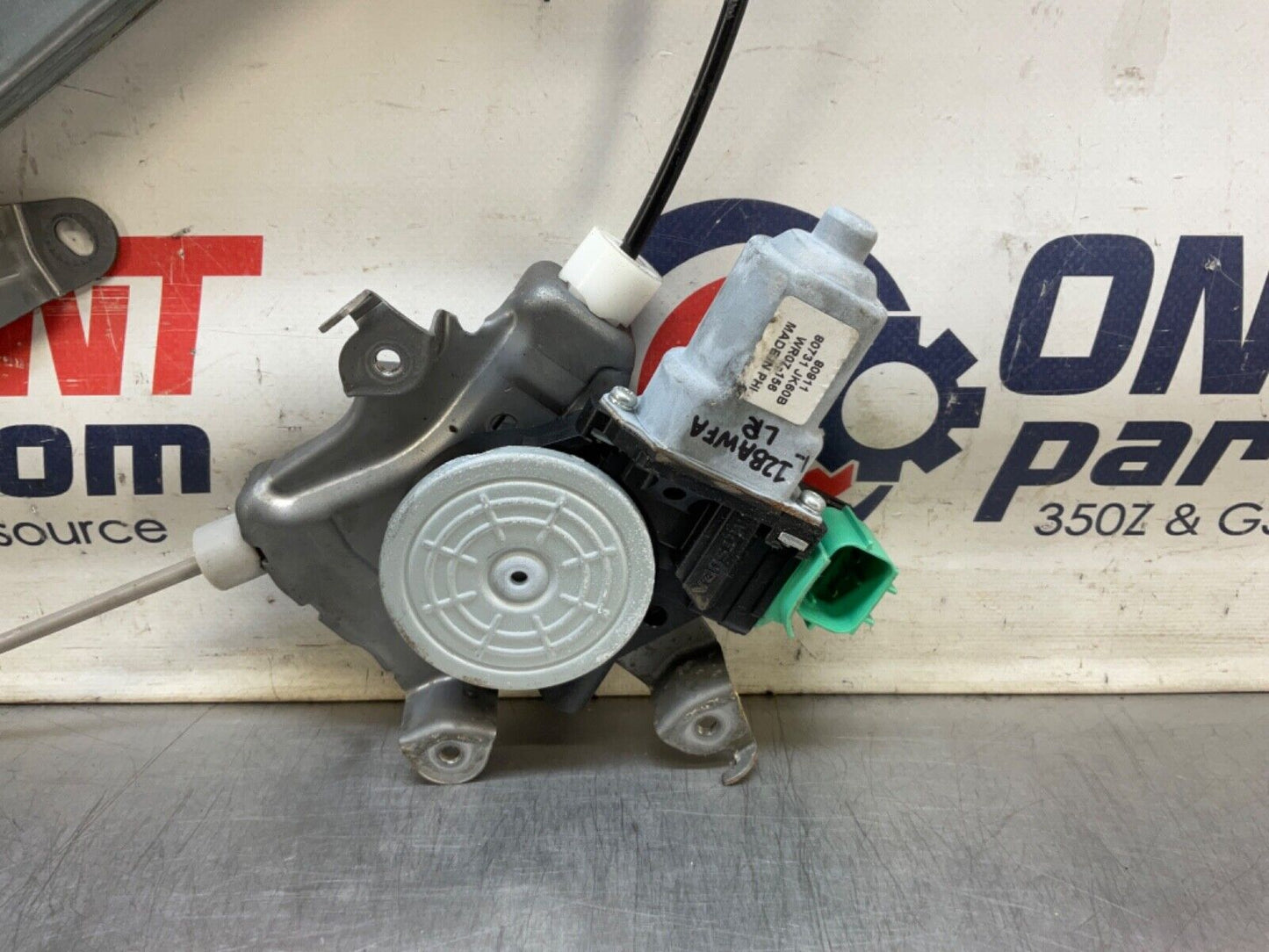 2009 Infiniti V36 G37 Driver Left Rear Window Regulator Motor 80731 OEM 12BAWFA - On Point Parts Inc