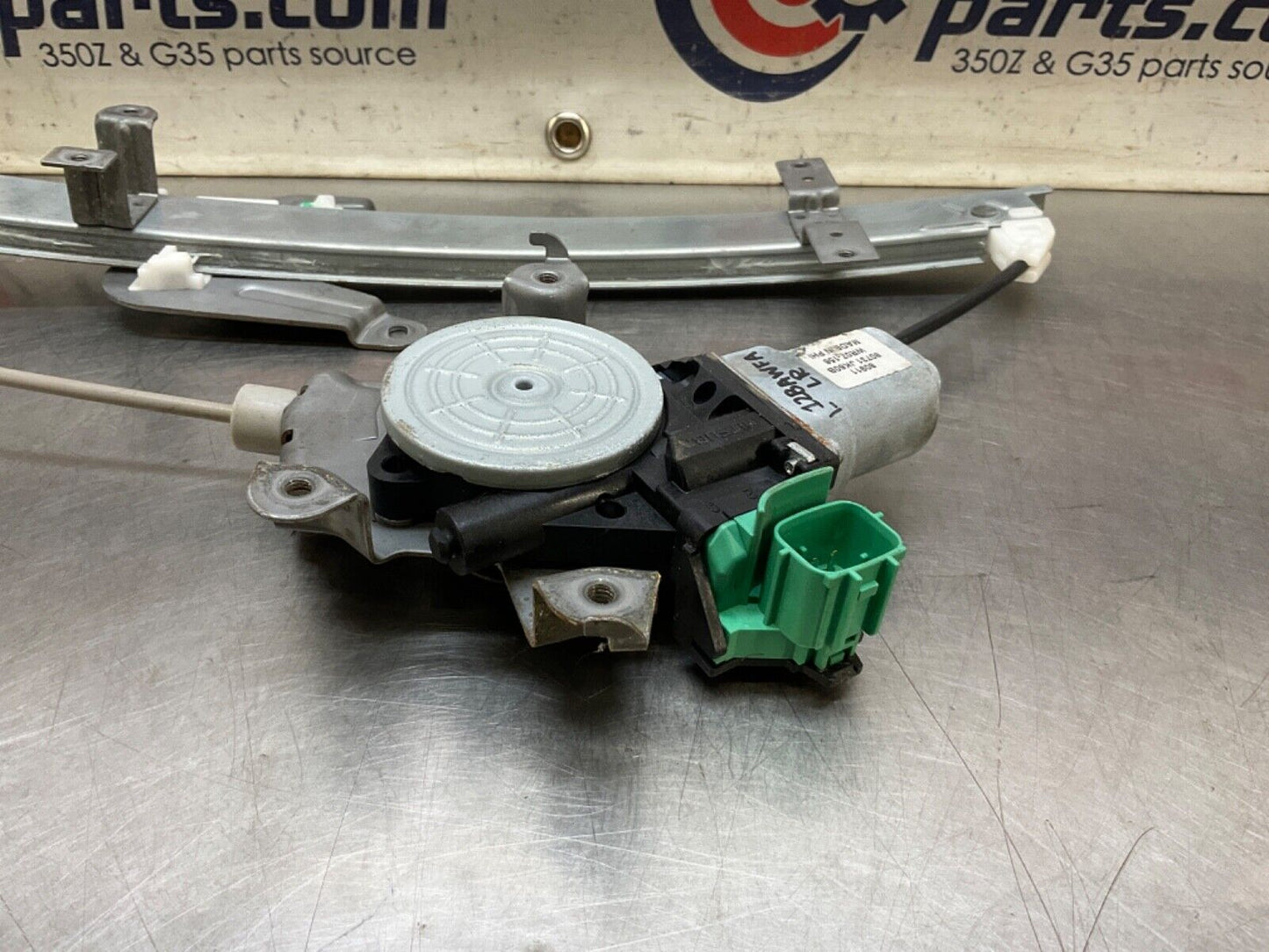 2009 Infiniti V36 G37 Driver Left Rear Window Regulator Motor 80731 OEM 12BAWFA - On Point Parts Inc