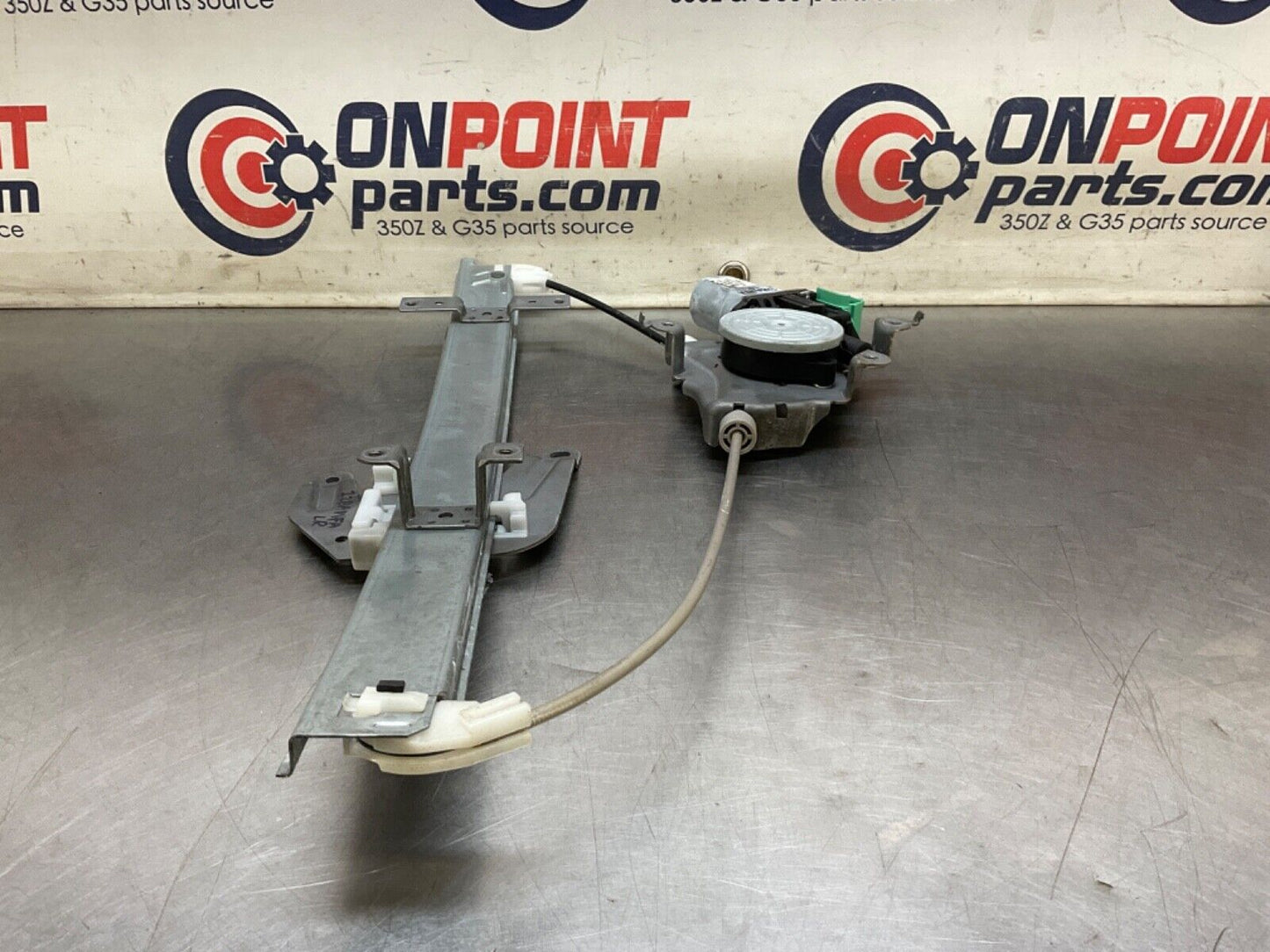 2009 Infiniti V36 G37 Driver Left Rear Window Regulator Motor 80731 OEM 12BAWFA - On Point Parts Inc