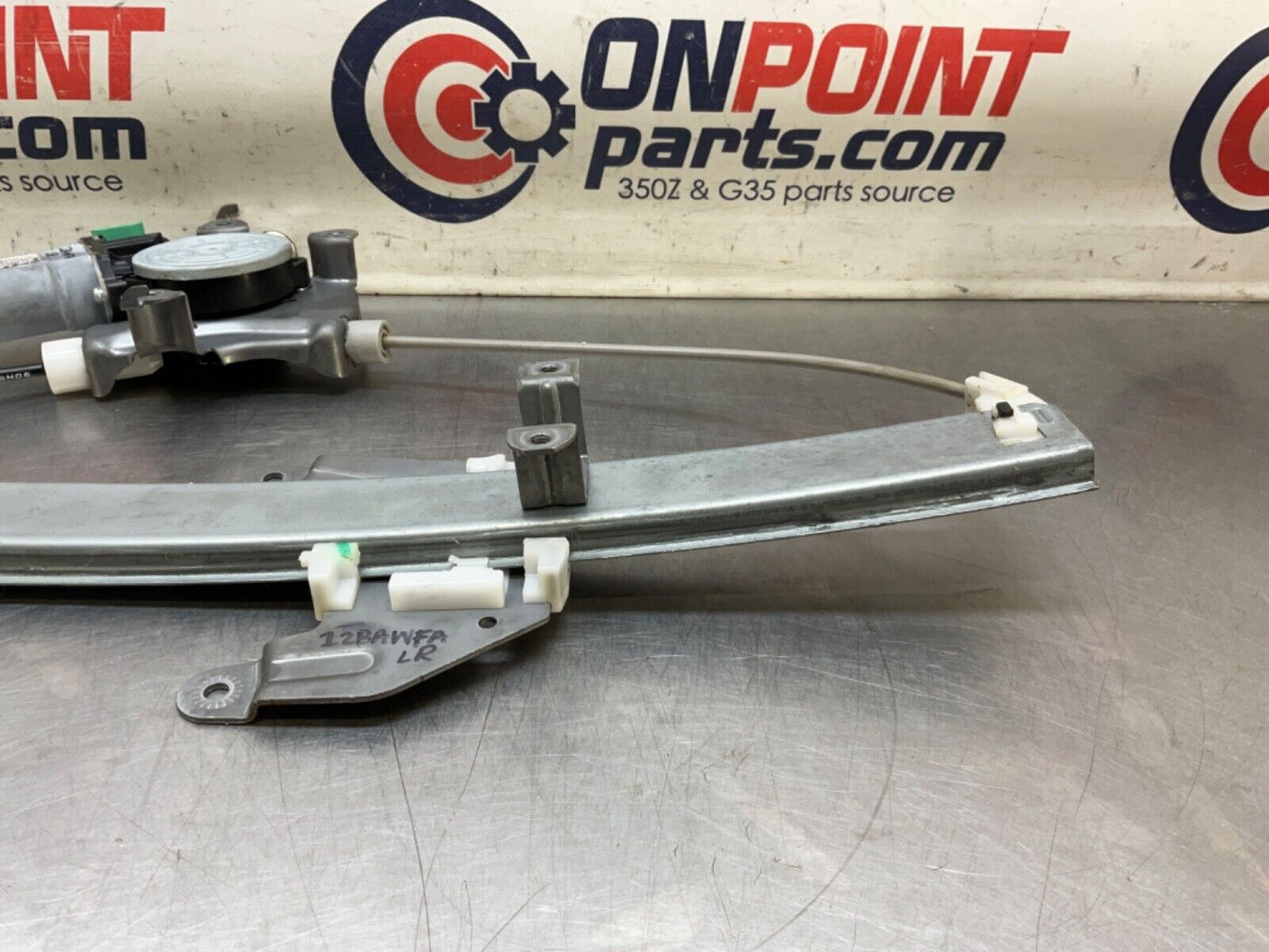 2009 Infiniti V36 G37 Driver Left Rear Window Regulator Motor 80731 OEM 12BAWFA - On Point Parts Inc