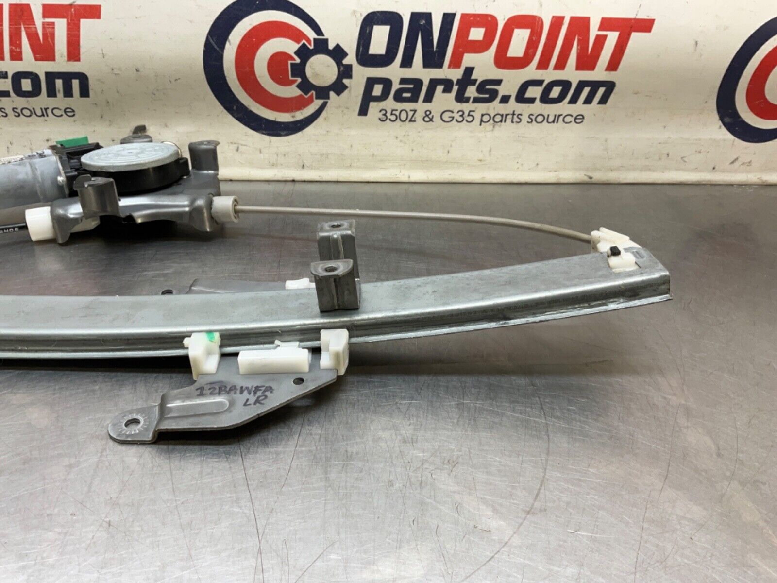 2009 Infiniti V36 G37 Driver Left Rear Window Regulator Motor 80731 OEM 12BAWFA - On Point Parts Inc