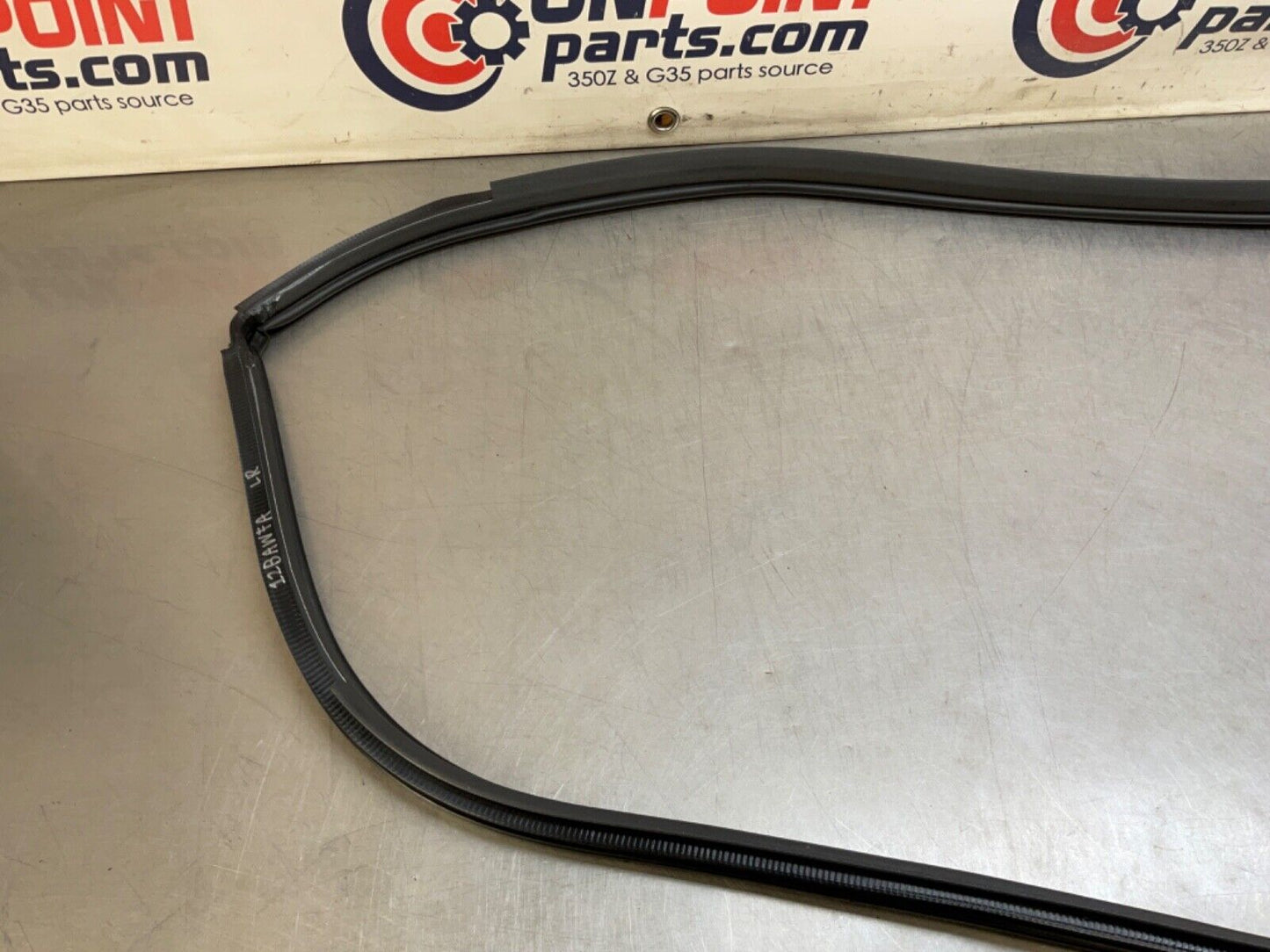 2009 Infiniti V36 G37 Driver Left Rear Inner Door Frame Seal OEM 12BAWFA - On Point Parts Inc