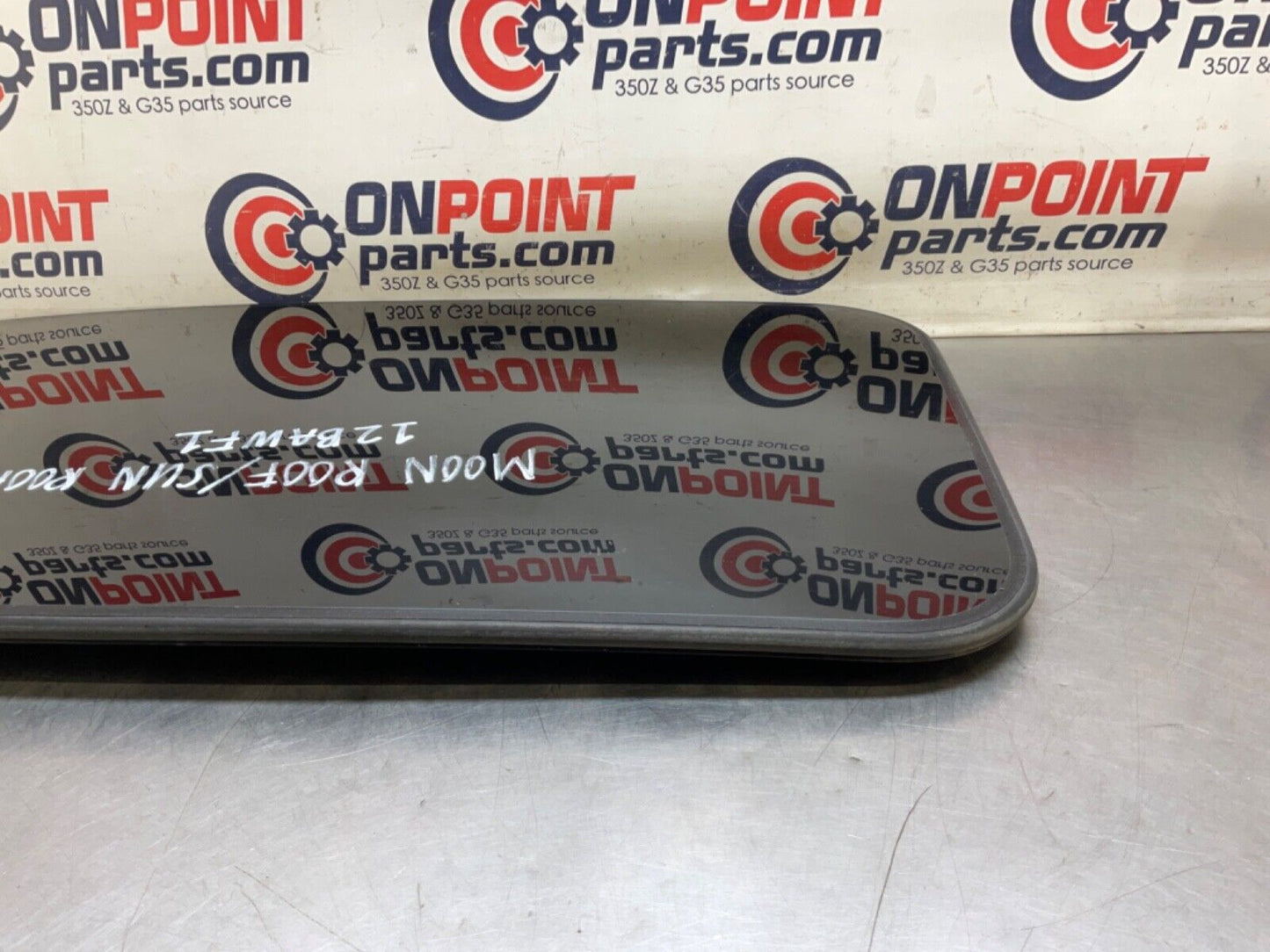 2009 Infiniti V36 G37 Moon Roof Sun Roof Glass OEM 12BAWF1 - On Point Parts Inc