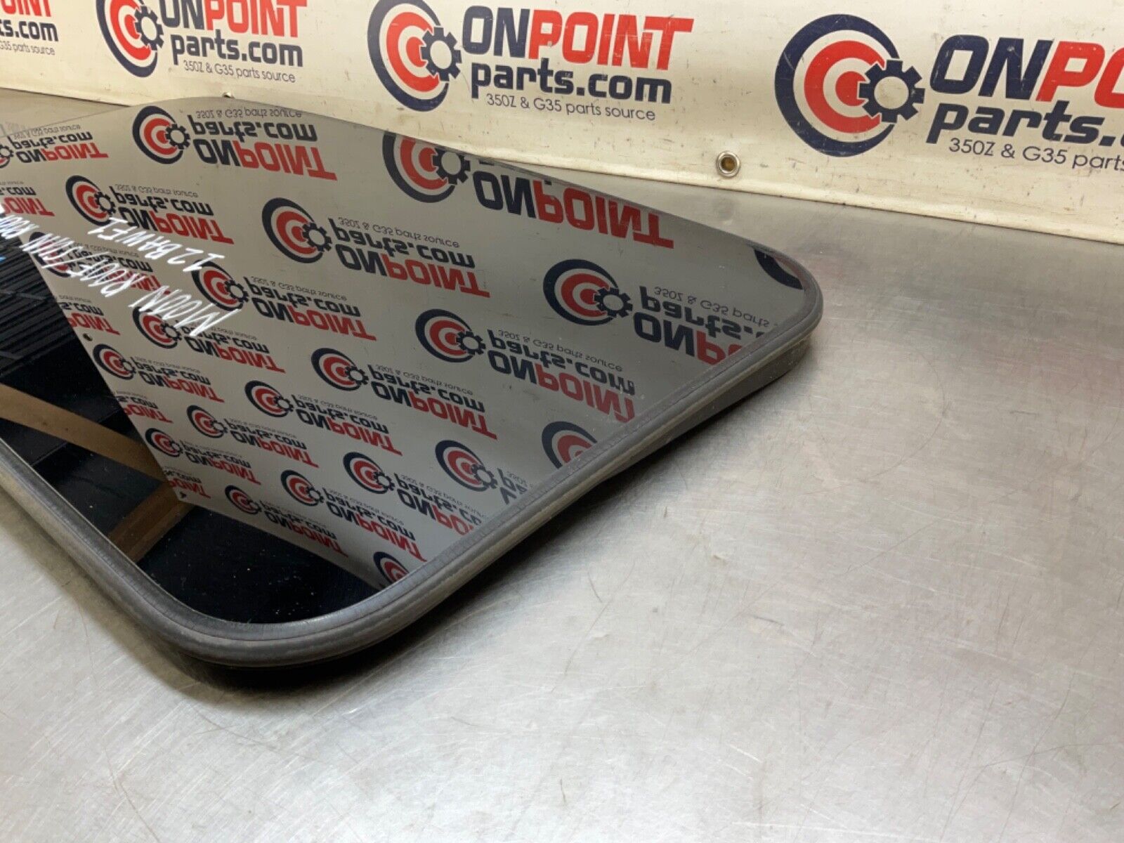 2009 Infiniti V36 G37 Moon Roof Sun Roof Glass OEM 12BAWF1 - On Point Parts Inc